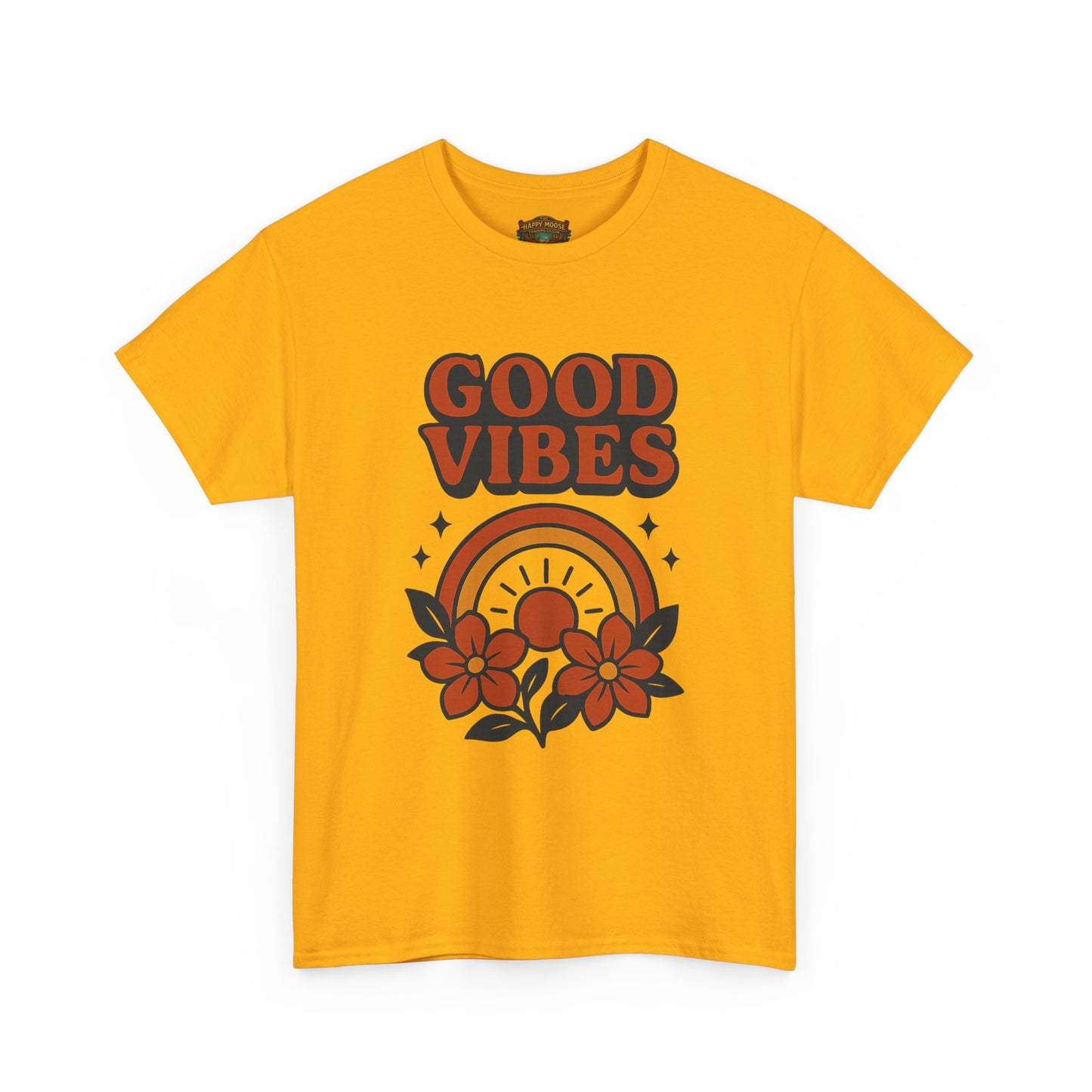Good Vibes T-Shirt | Positive Typography Tee