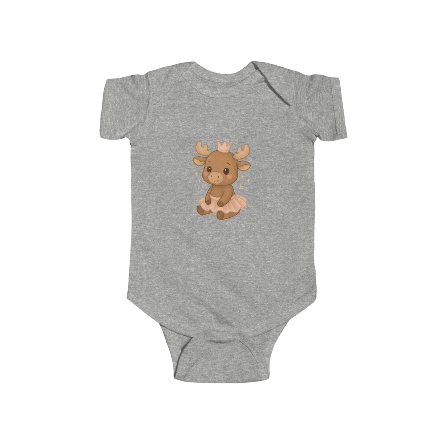 Cute Baby Moose Bodysuit — Adorable Woodland Infant Onesie