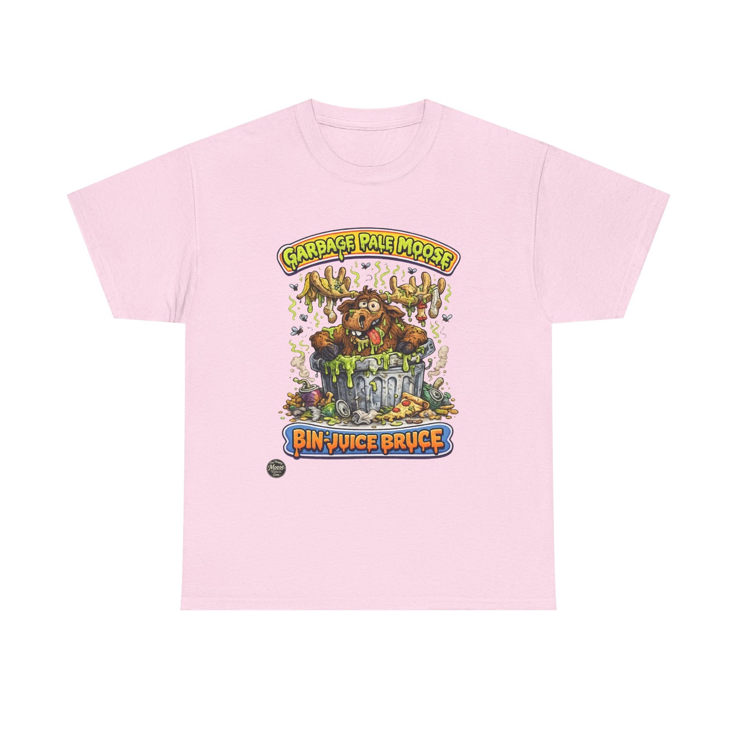 Bin Juice Bruce Garbage Pale Moose T-Shirt #G001