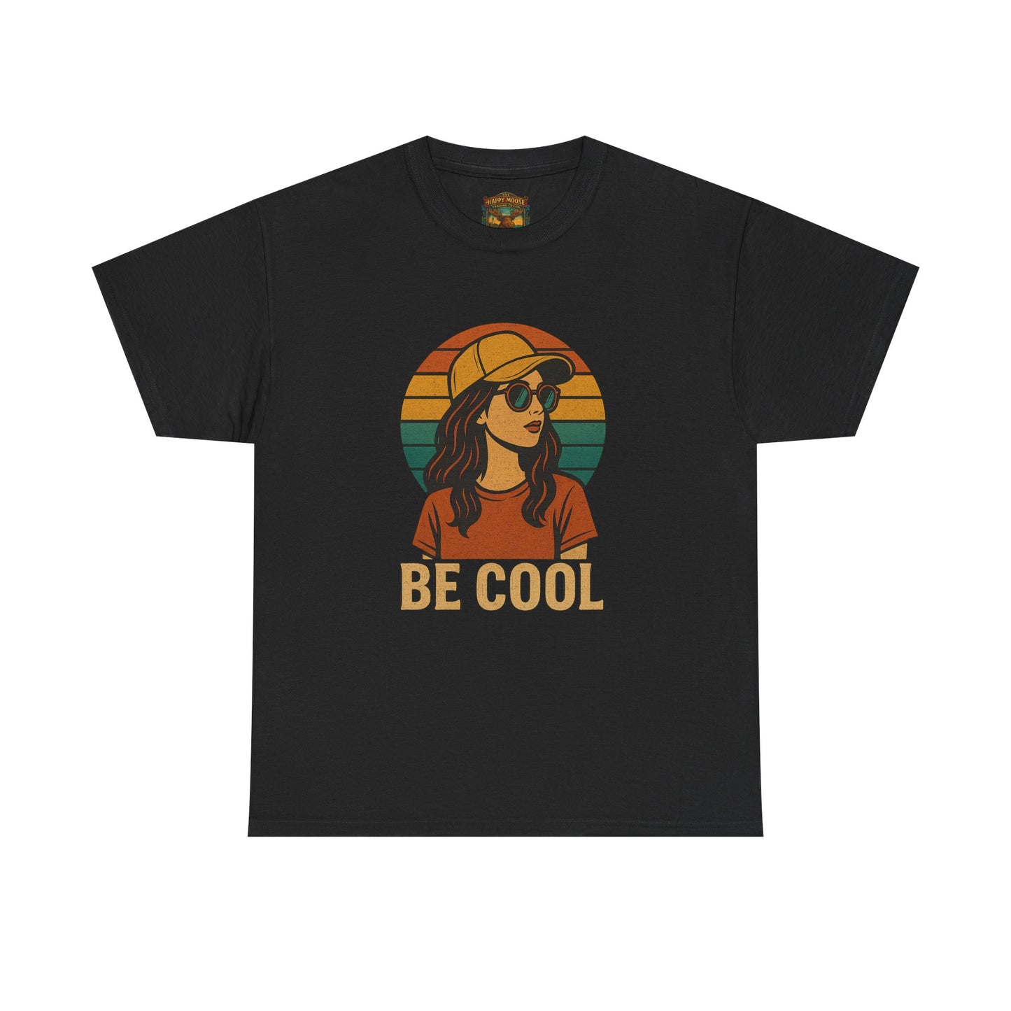Be Cool T-Shirt | Retro Text Graphic Tee