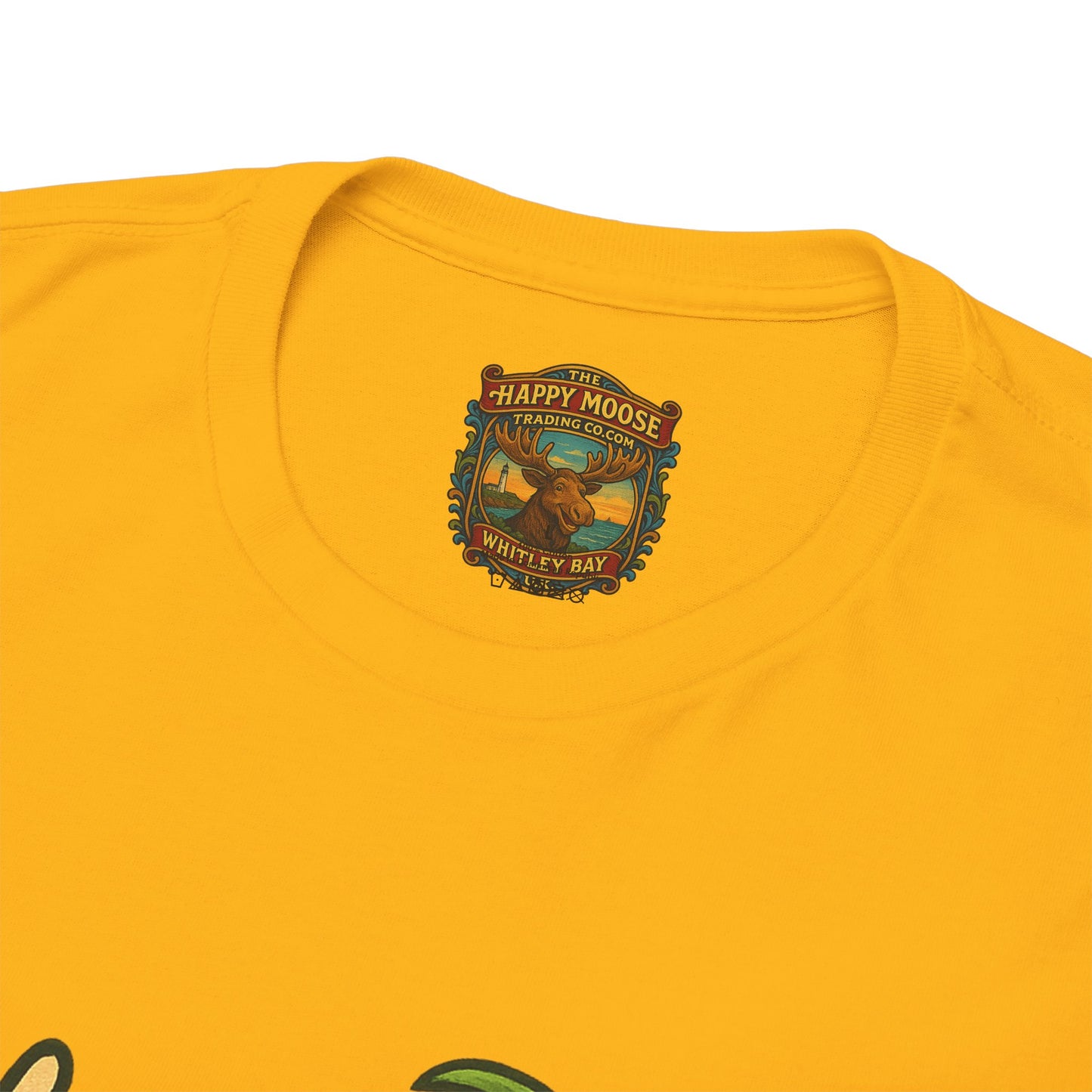 Moose Beach Vacation T-Shirt — Relaxing Tropical Moose Graphic Tee