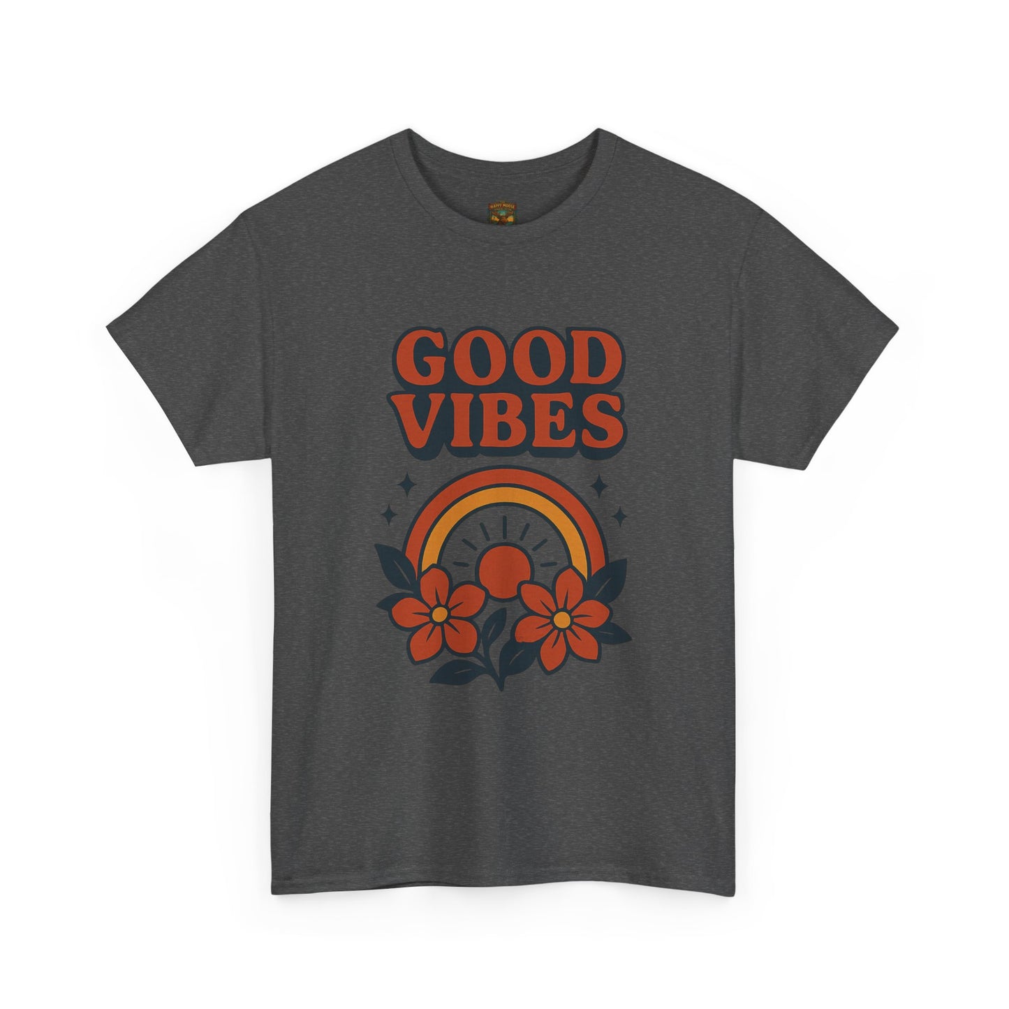 Good Vibes T-Shirt | Positive Typography Tee