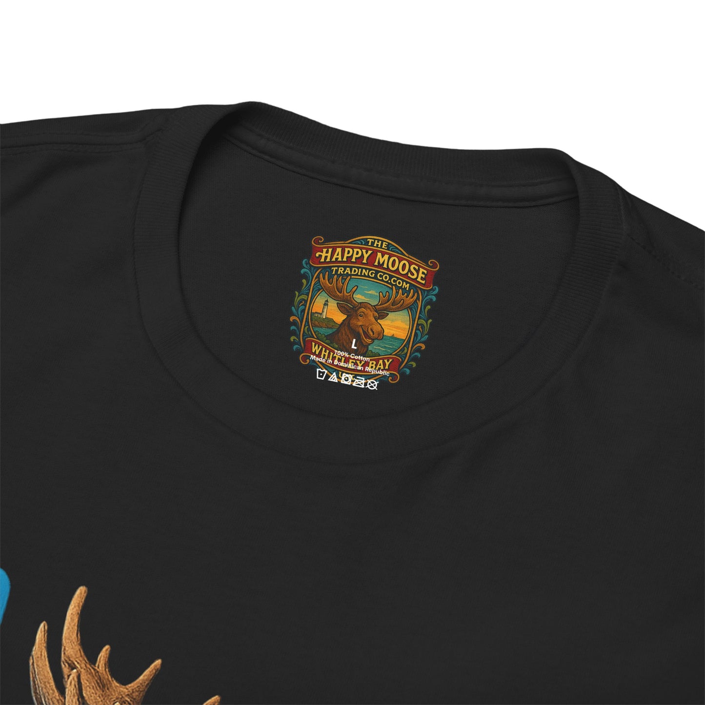 Moose Wars T‑Shirt — Funny Star Wars Inspired Moose with Lightsaber