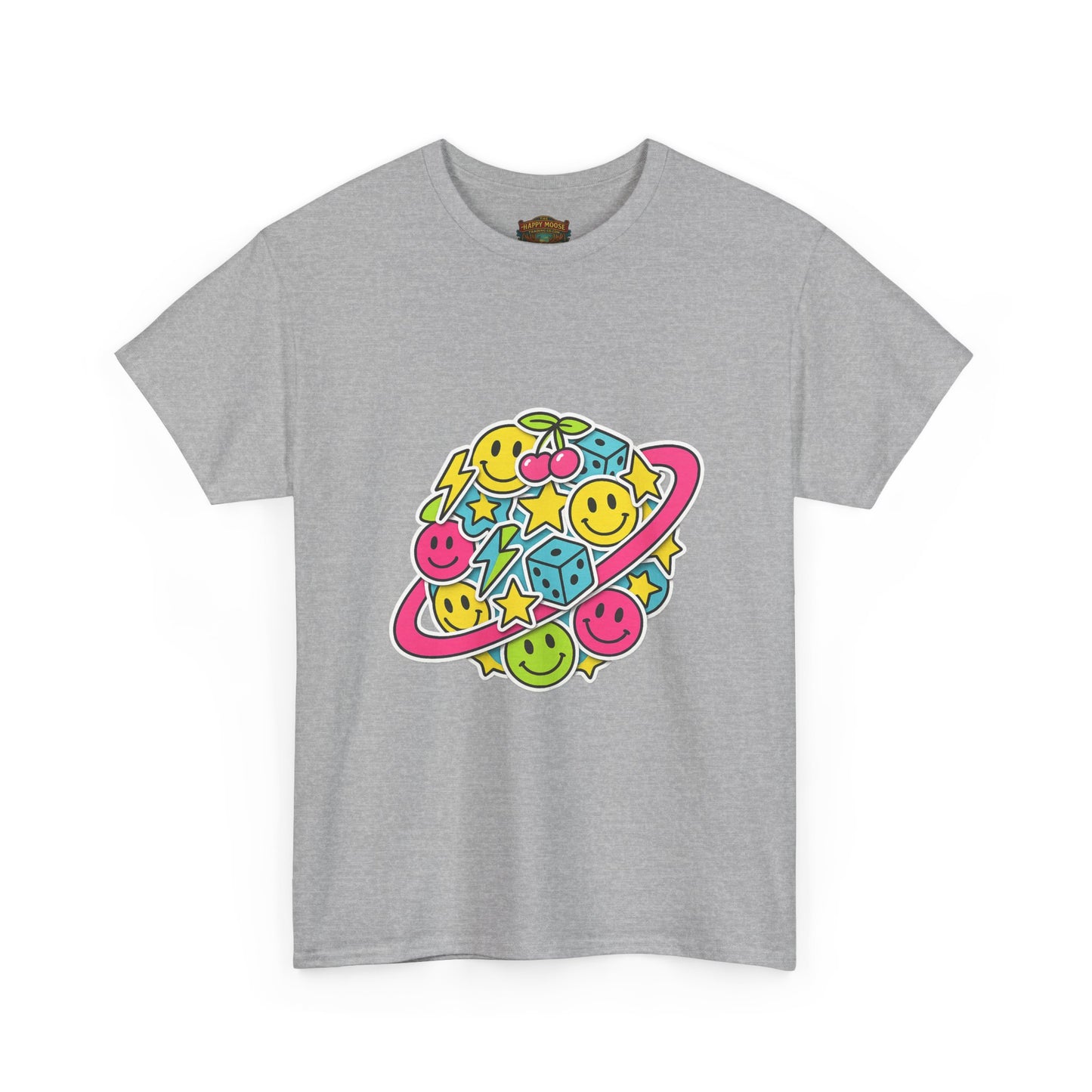 Emoji Planet T-Shirt | Cute Planet Emoji Graphic Tee