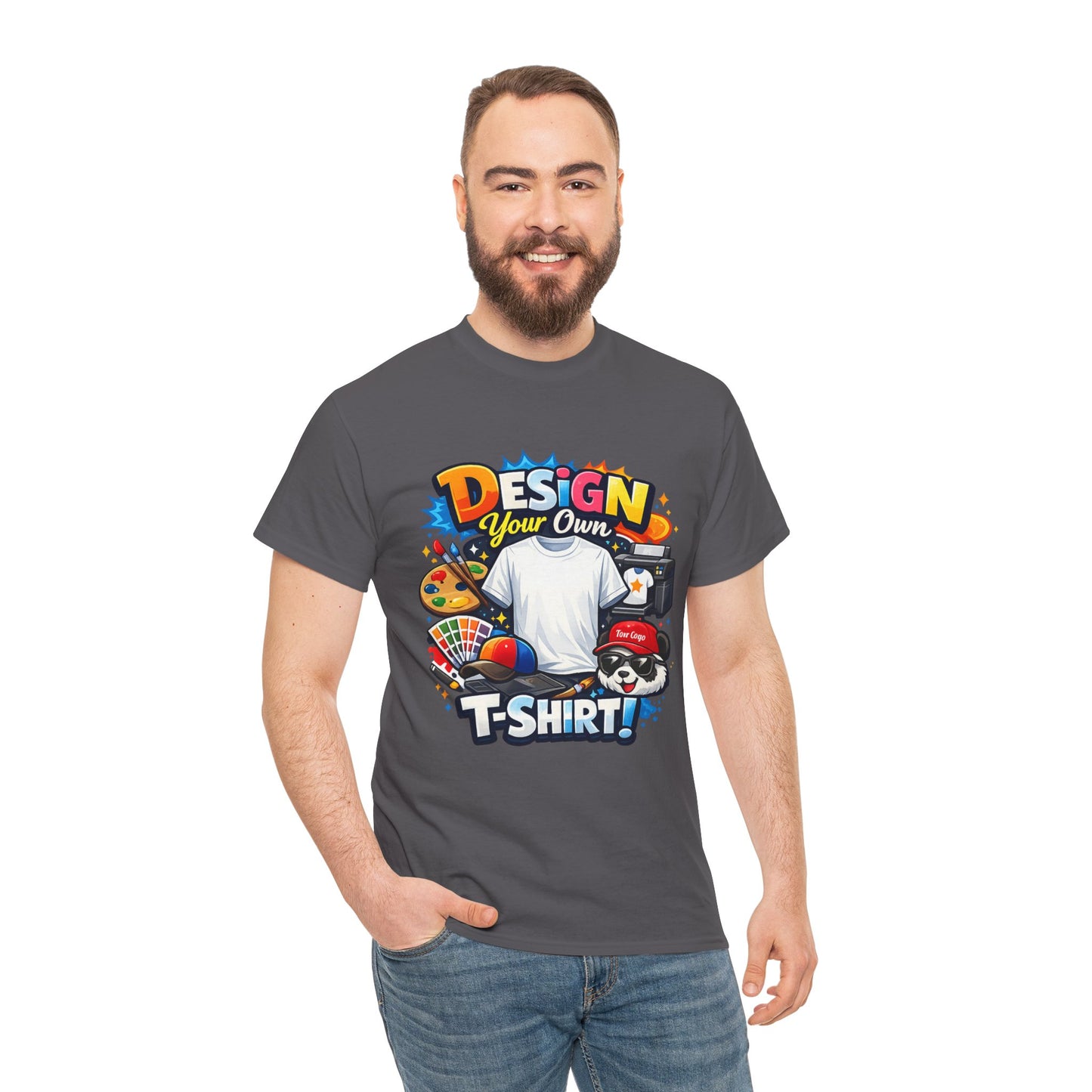 Custom 'Design Your Own' T-Shirt — Personalized Graphic Tee (Front Print)