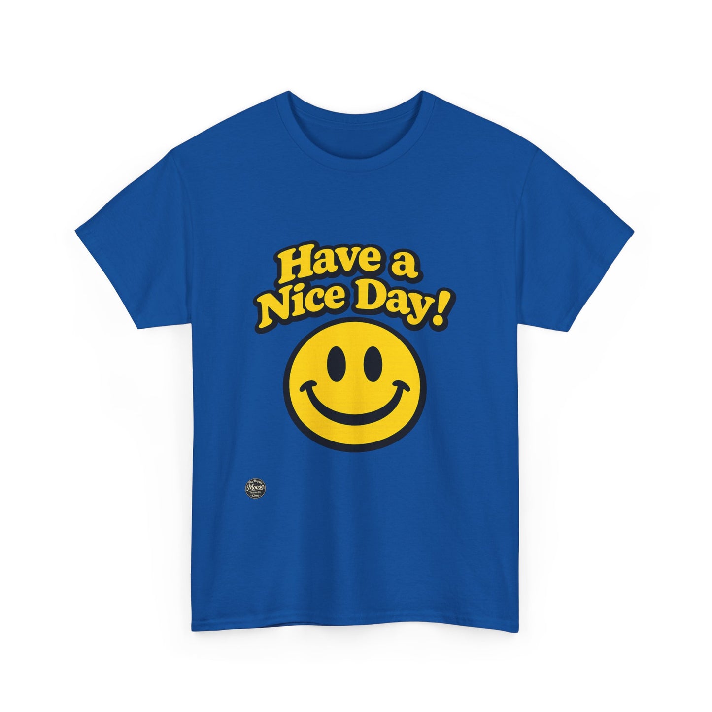 Have a Nice Day! Smiley Face T-Shirt E564D