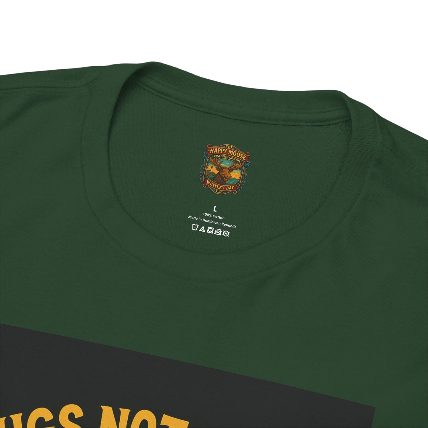 Pugs Not Drugs T-Shirt | Funny Pug Anti-Drug Design