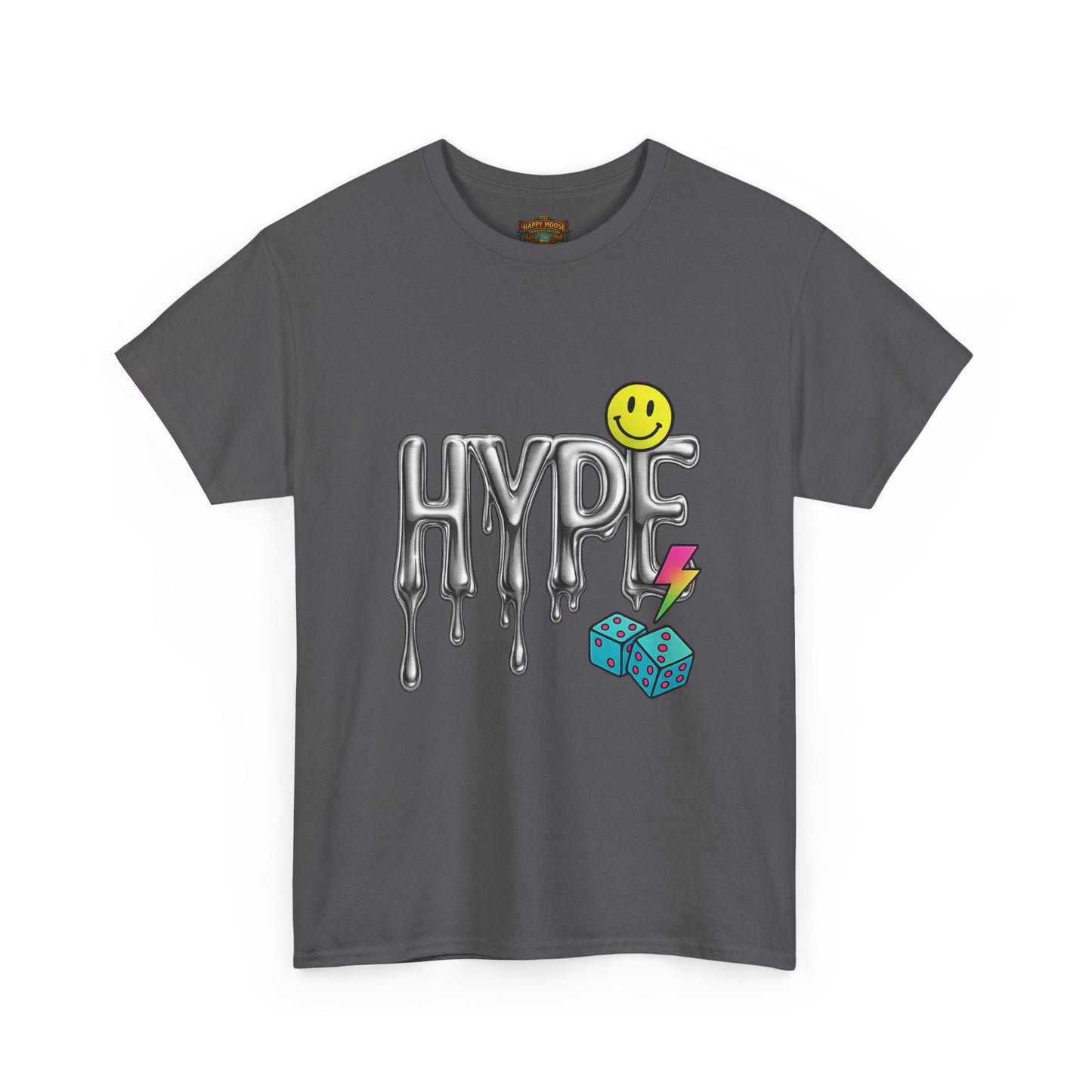 Hype graphic tee, T-Shirt | streetwear slogan, bold text