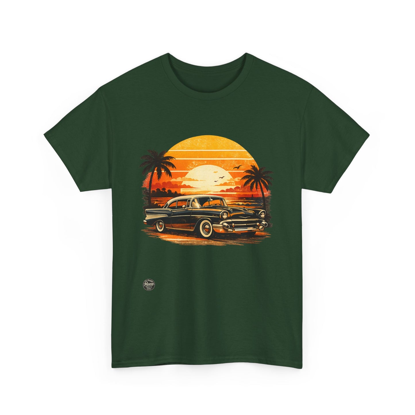 Vintage Sunset Cruiser T-Shirt #E2985