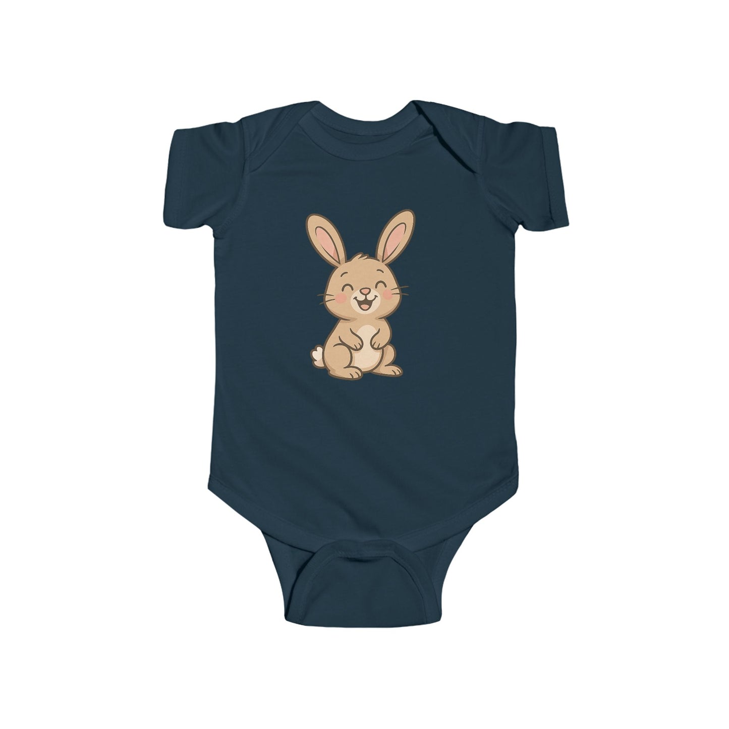 Baby Vest Infant Bodysuit - Cute Sitting Bunny, Newborn Easter Gift