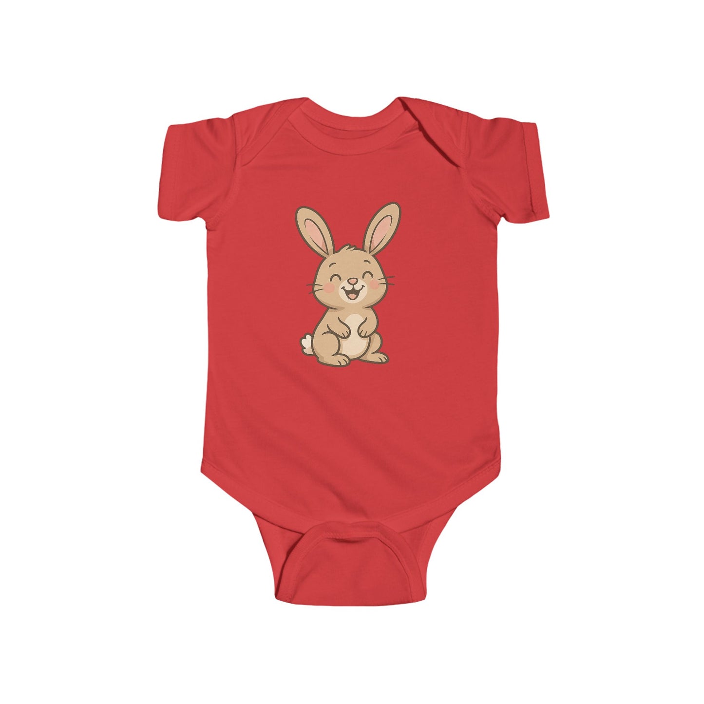Baby Vest Infant Bodysuit - Cute Sitting Bunny, Newborn Easter Gift