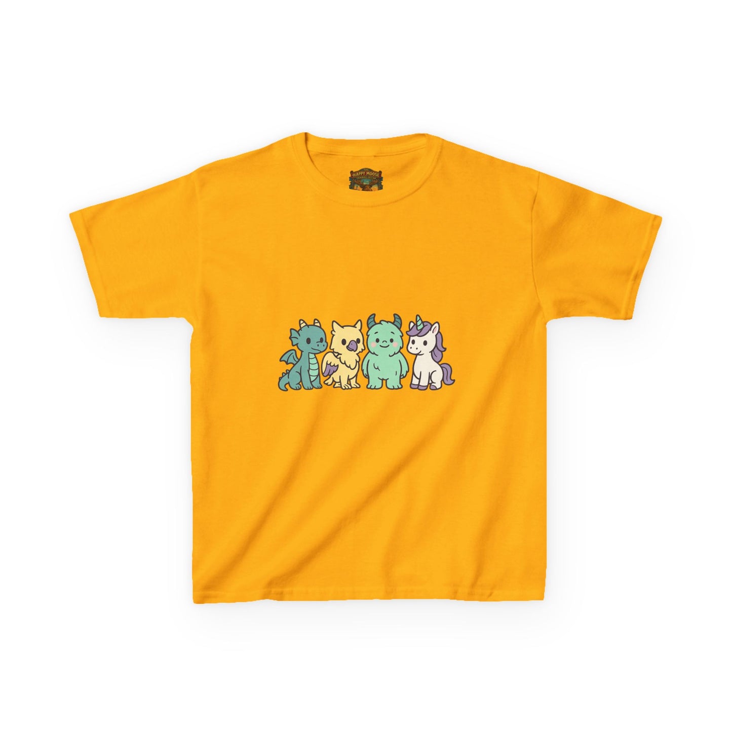 Kids Cat Crew T‑Shirt — Cute Pastel Kittens Graphic Tee for Children
