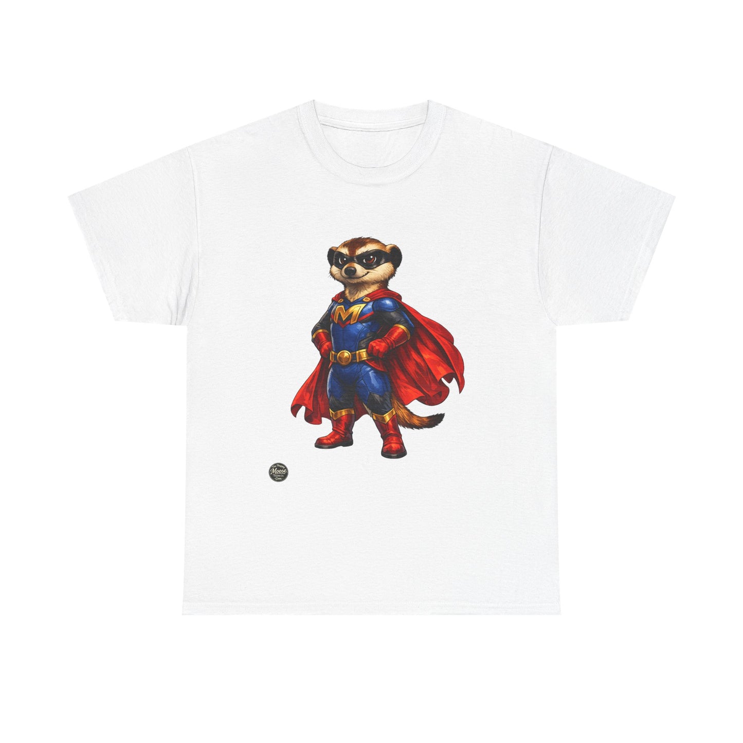 Super Meerkat T-Shirt — Cute Superhero Animal Tee
