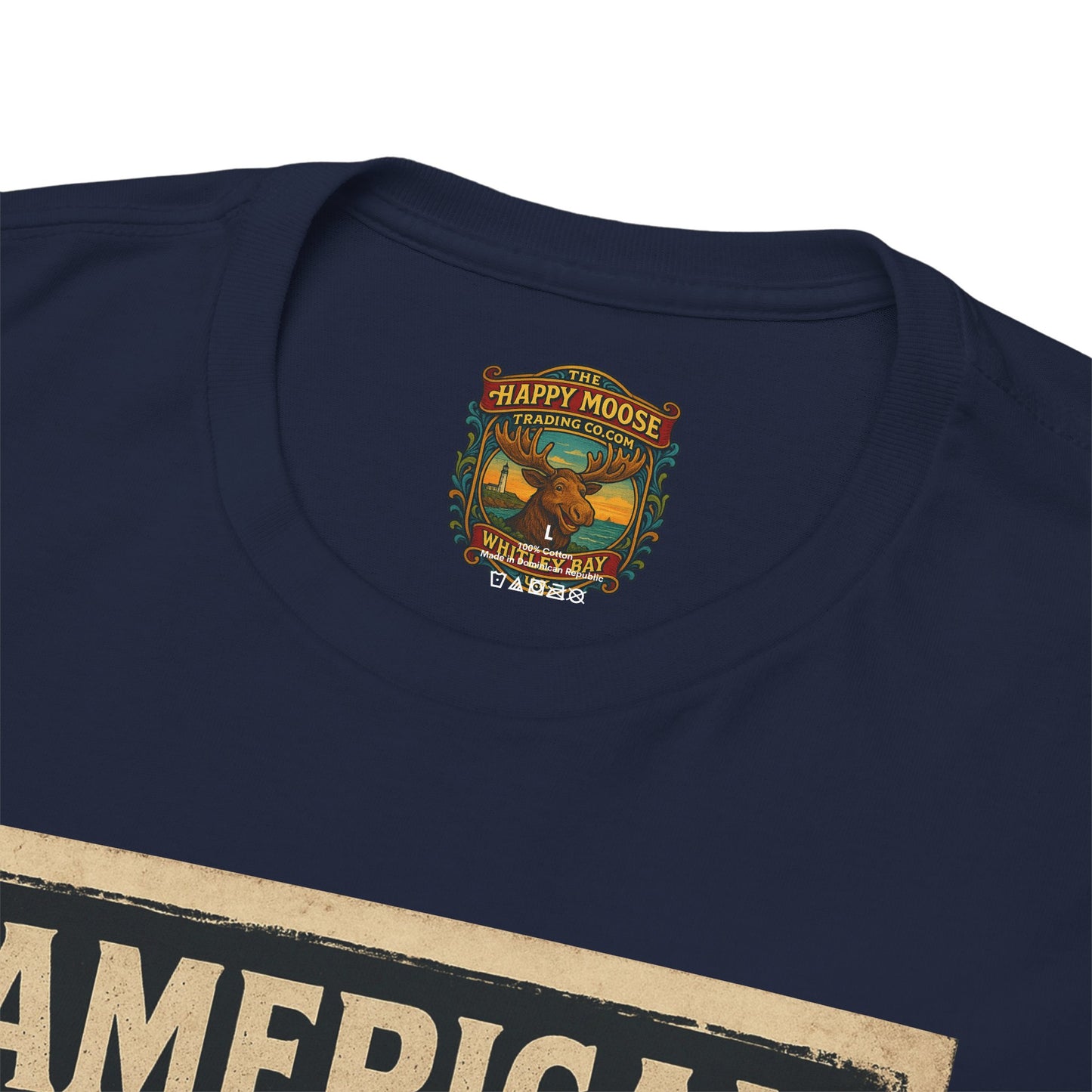 American Iron motorcycle poster Tee | Born to Ride vintage biker graphic T-Shirt