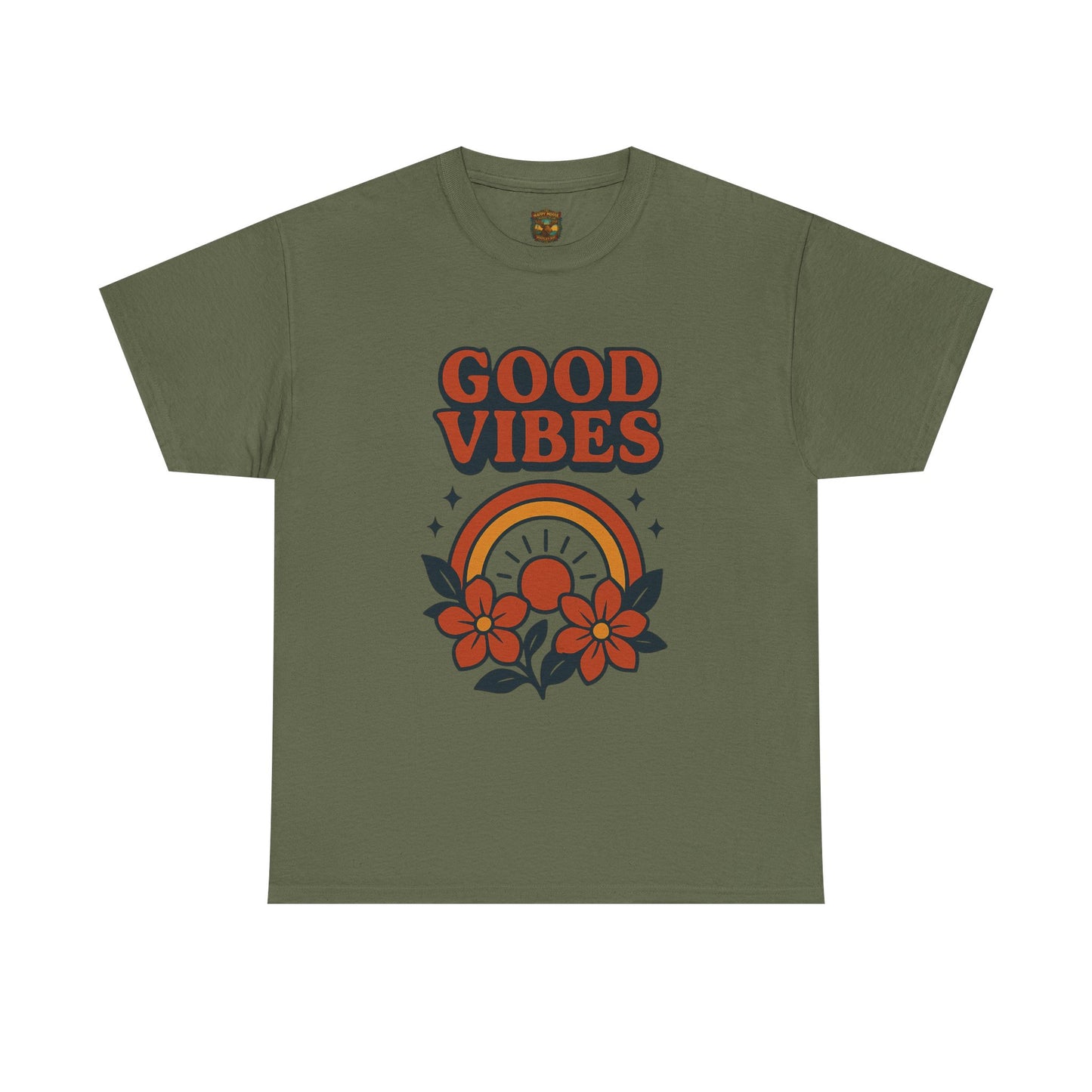 Good Vibes T-Shirt | Positive Typography Tee