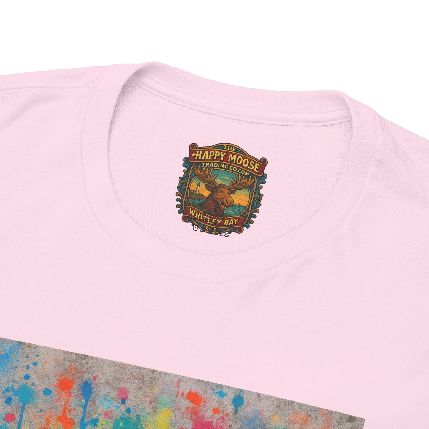 Psychedelic Highland Cow T-Shirt | Retro Rainbow Cow Art 8