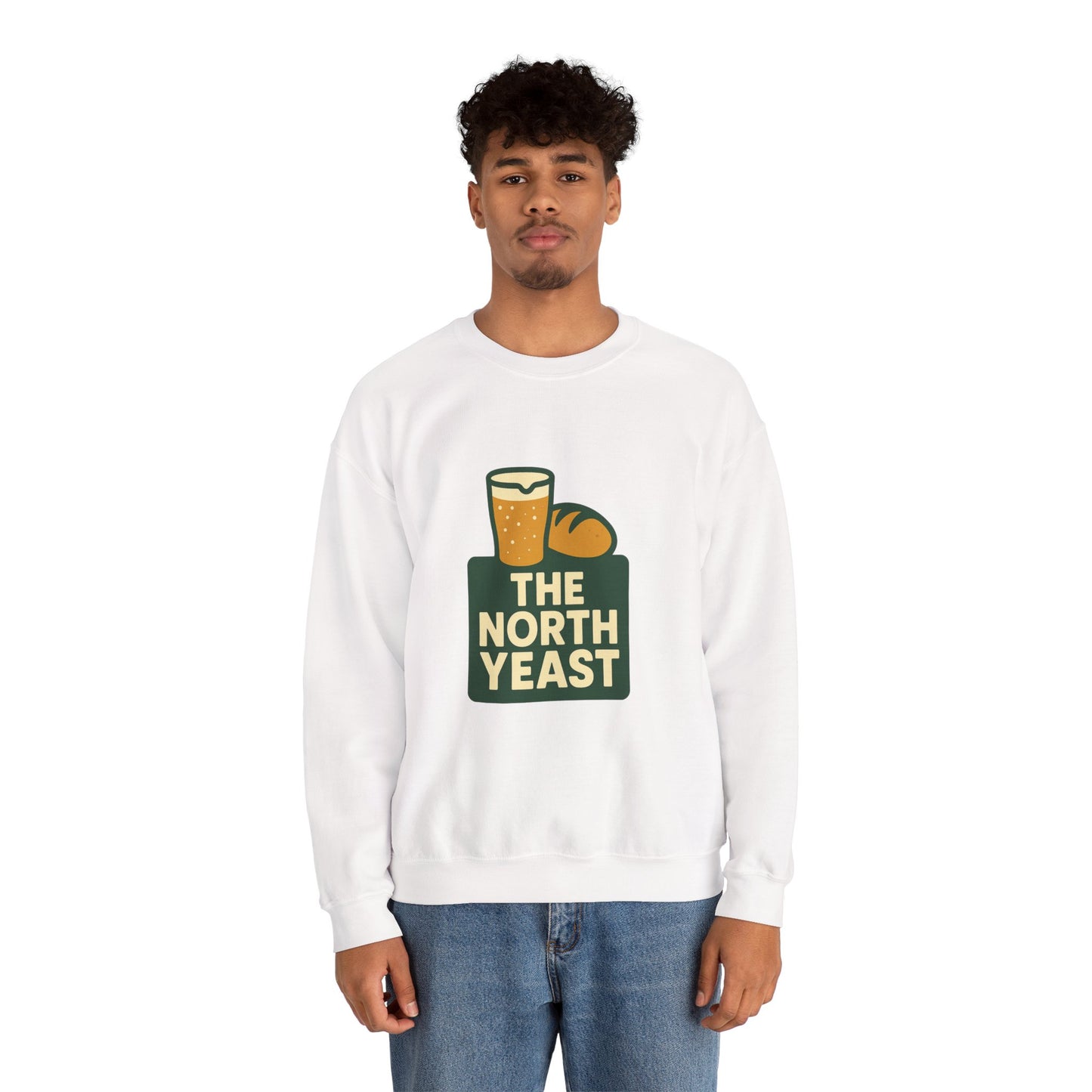 Crewneck Sweatshirt — The North Yeast Beer & Bread Logo