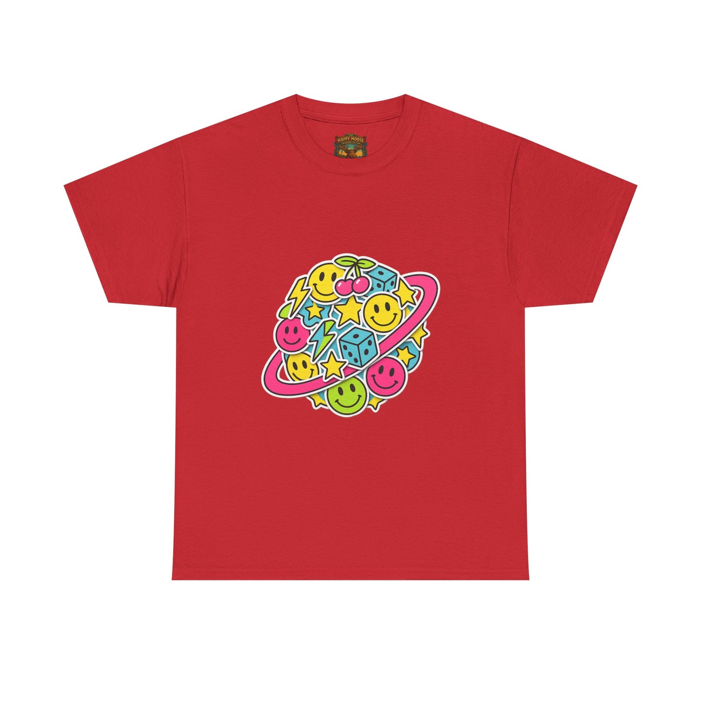 Emoji Planet T-Shirt | Cute Planet Emoji Graphic Tee