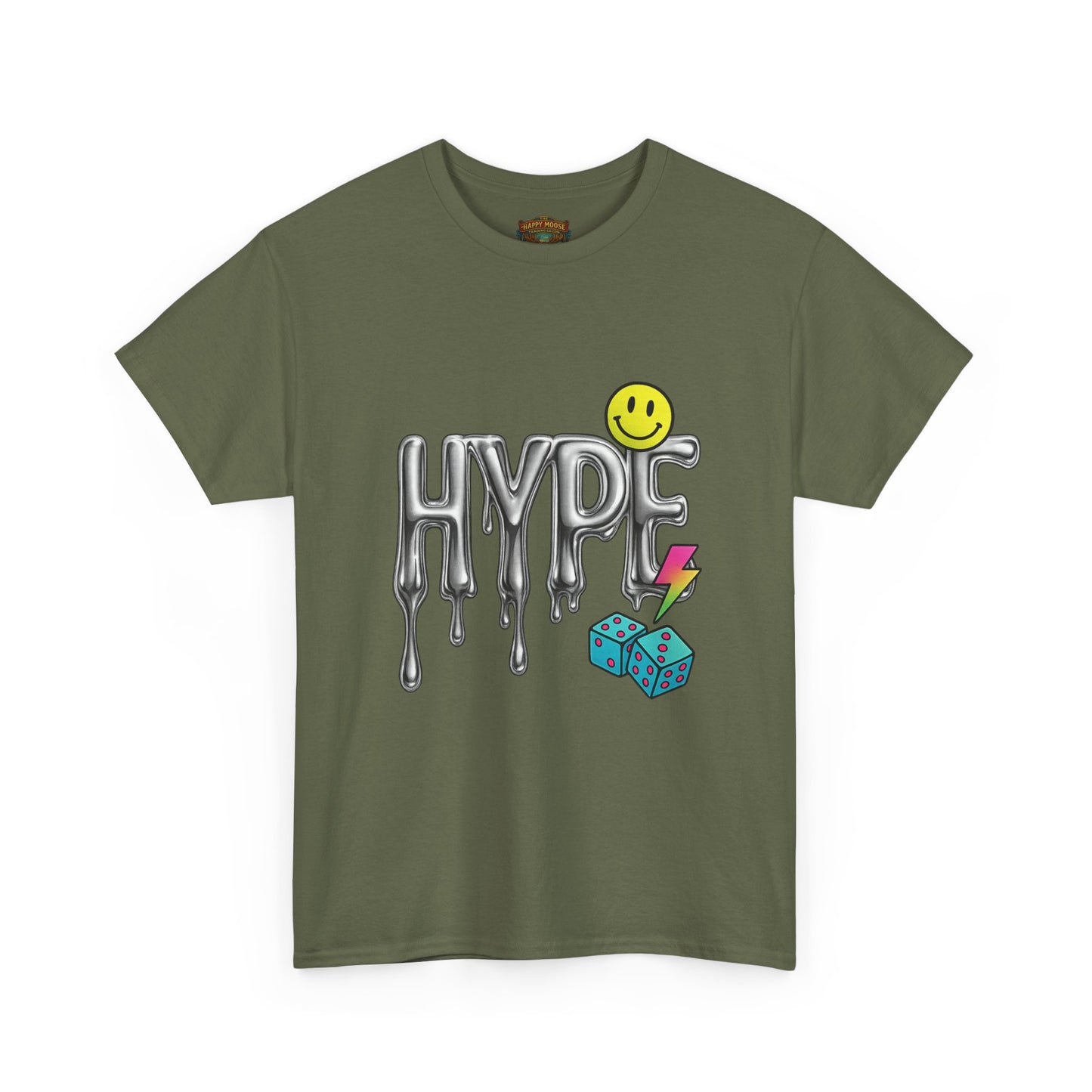 Hype graphic tee, T-Shirt | streetwear slogan, bold text