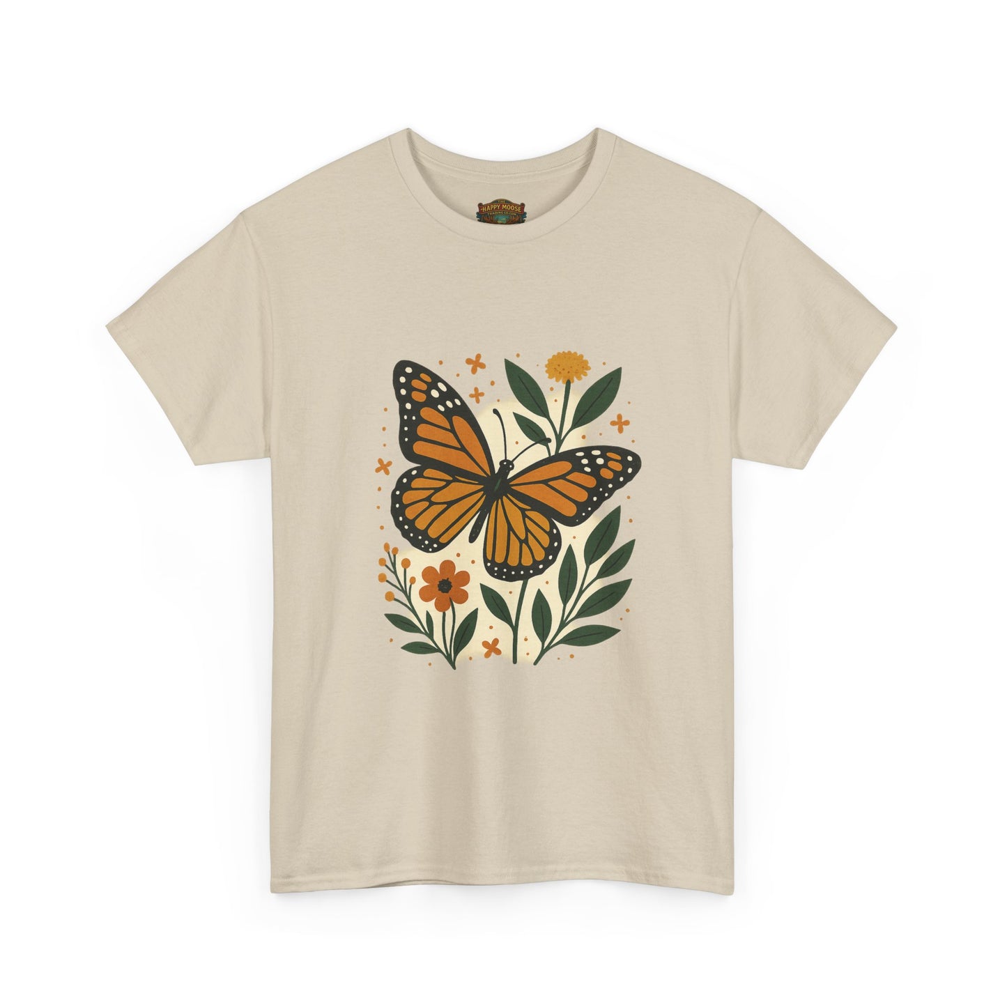 Butterfly T-Shirt — Delicate Monarch Tee for Nature Lovers