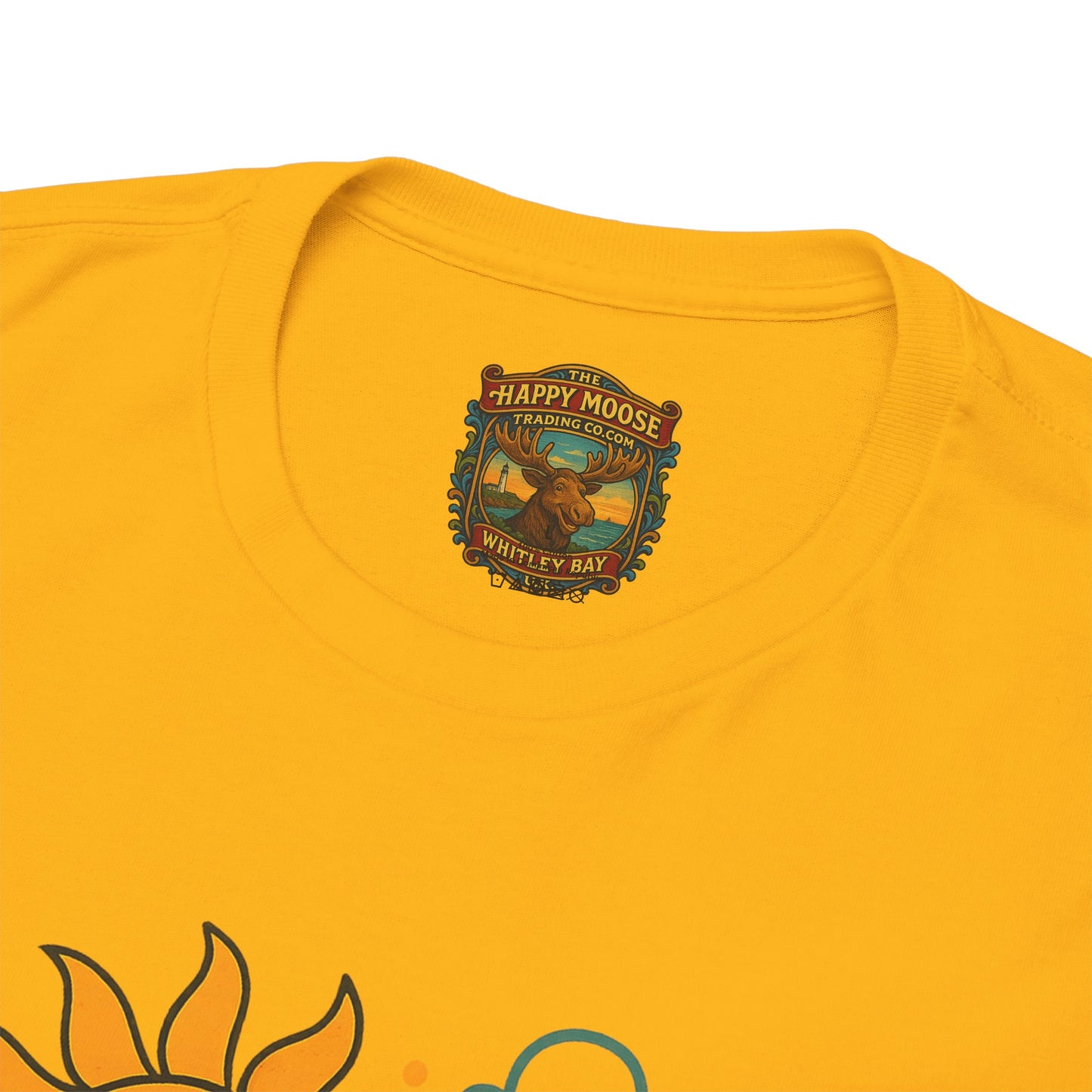 Summer Beach Tee | Surf Waves Palm Tree Graphic