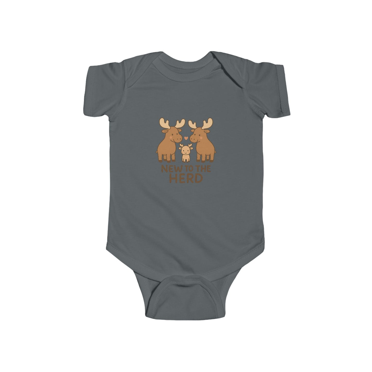 Baby Vest Infant Bodysuit - New To The Herd Baby Bodysuit Onesie