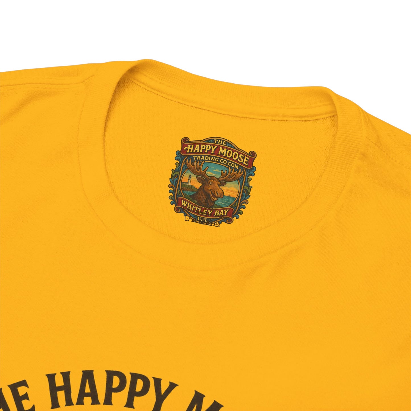 Happy Moose Motorcycle Club Route 66 T-Shirt | Moose Biker Tee