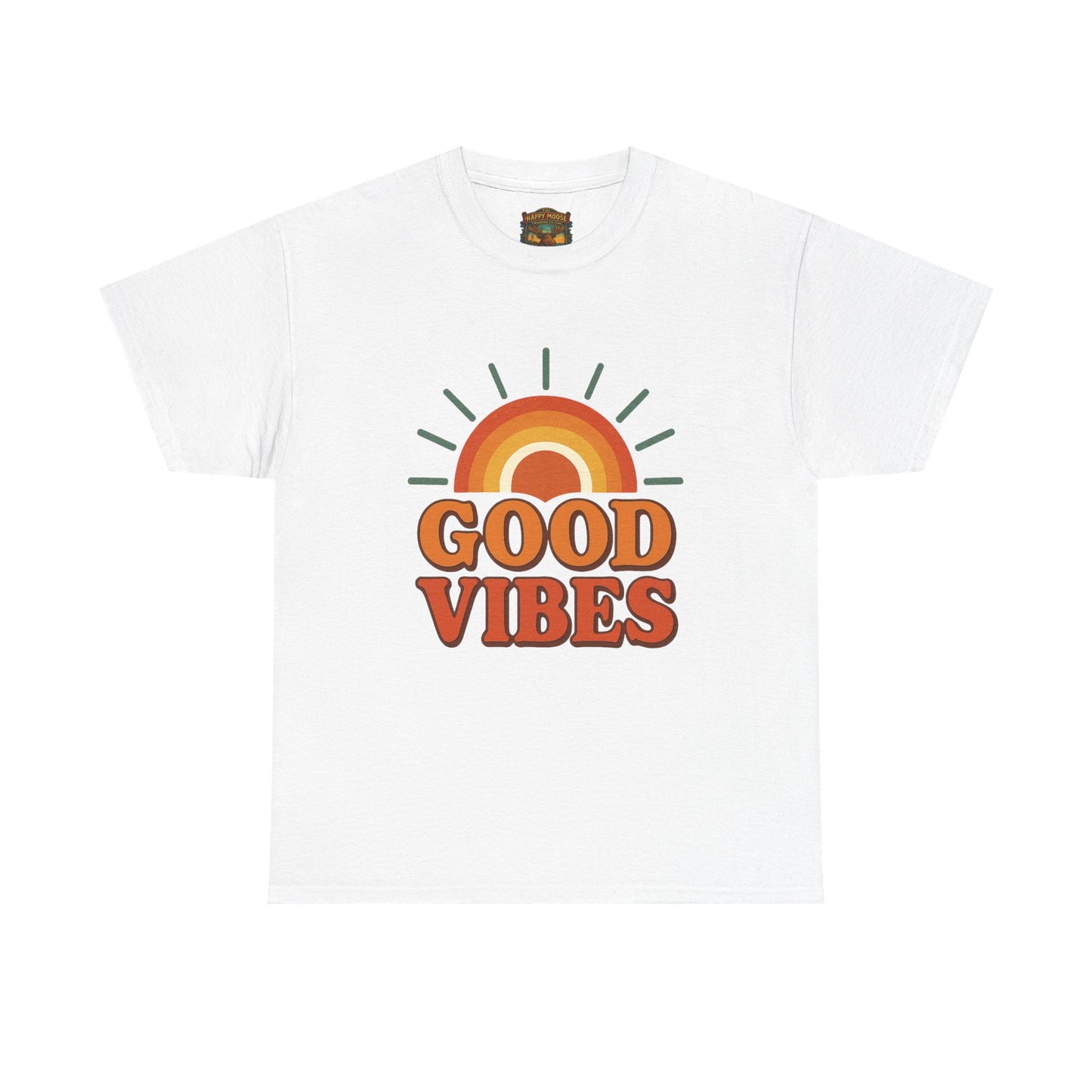 Good Vibes T-Shirt | Positive Typography Tee