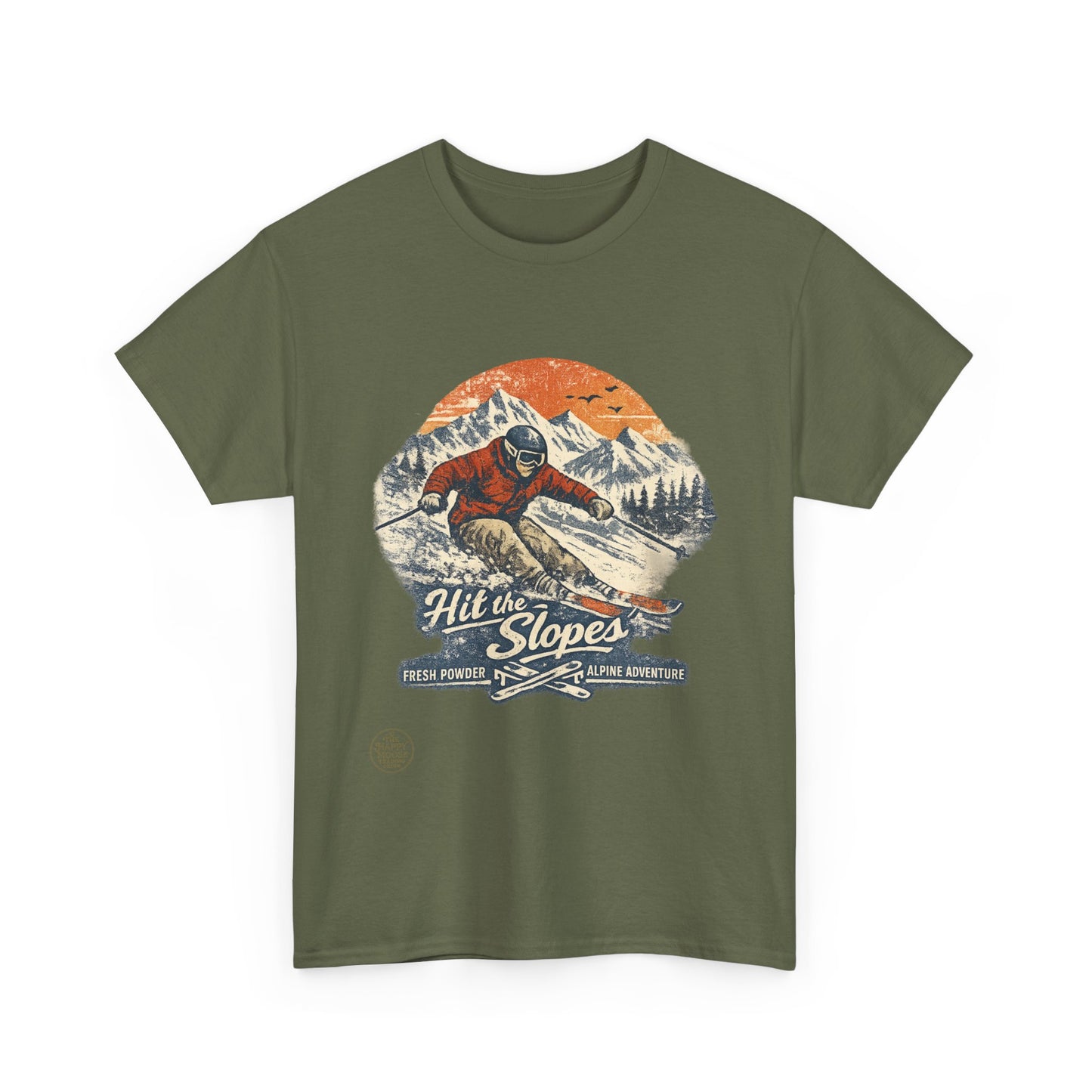 Ski Vintage 'Hit the Slopes' T-Shirt