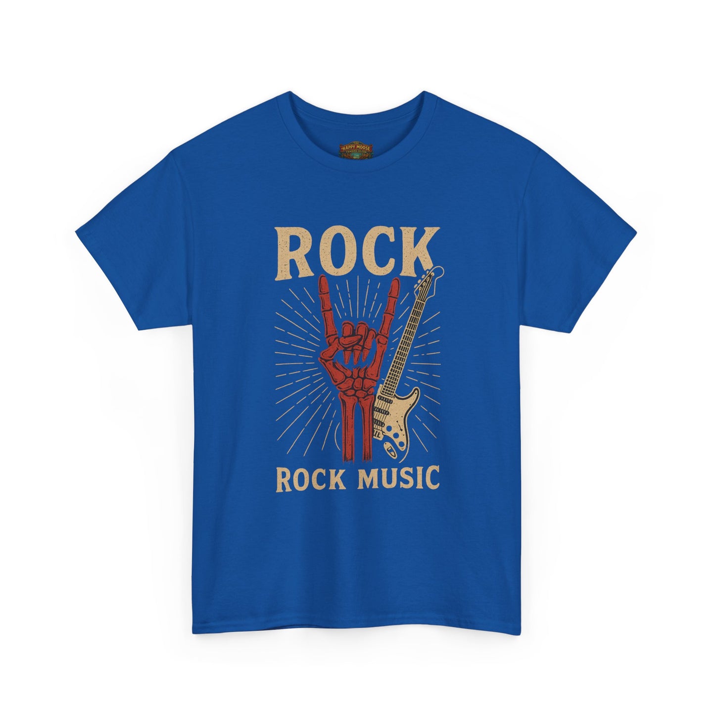 ROCK Graphic T-Shirt — Bold Minimalist Band Tee
