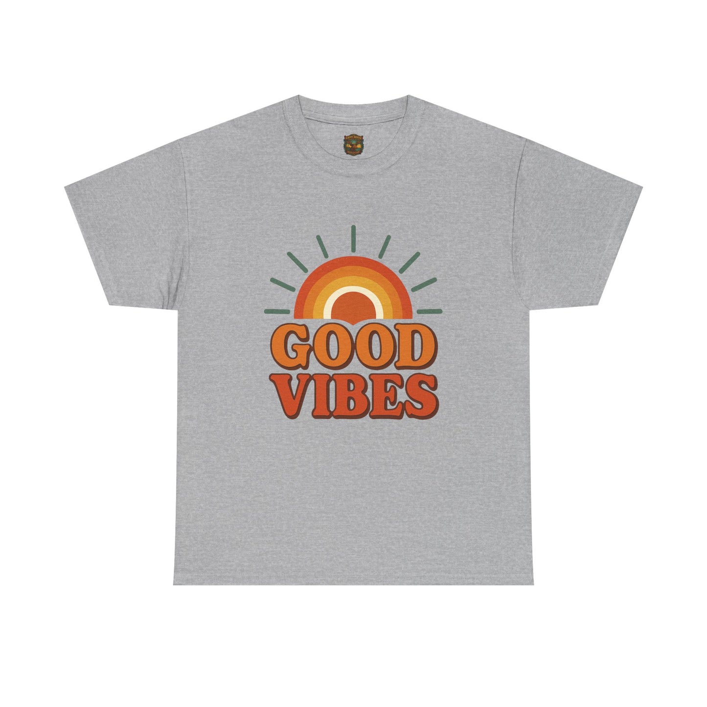 Good Vibes T-Shirt | Positive Typography Tee