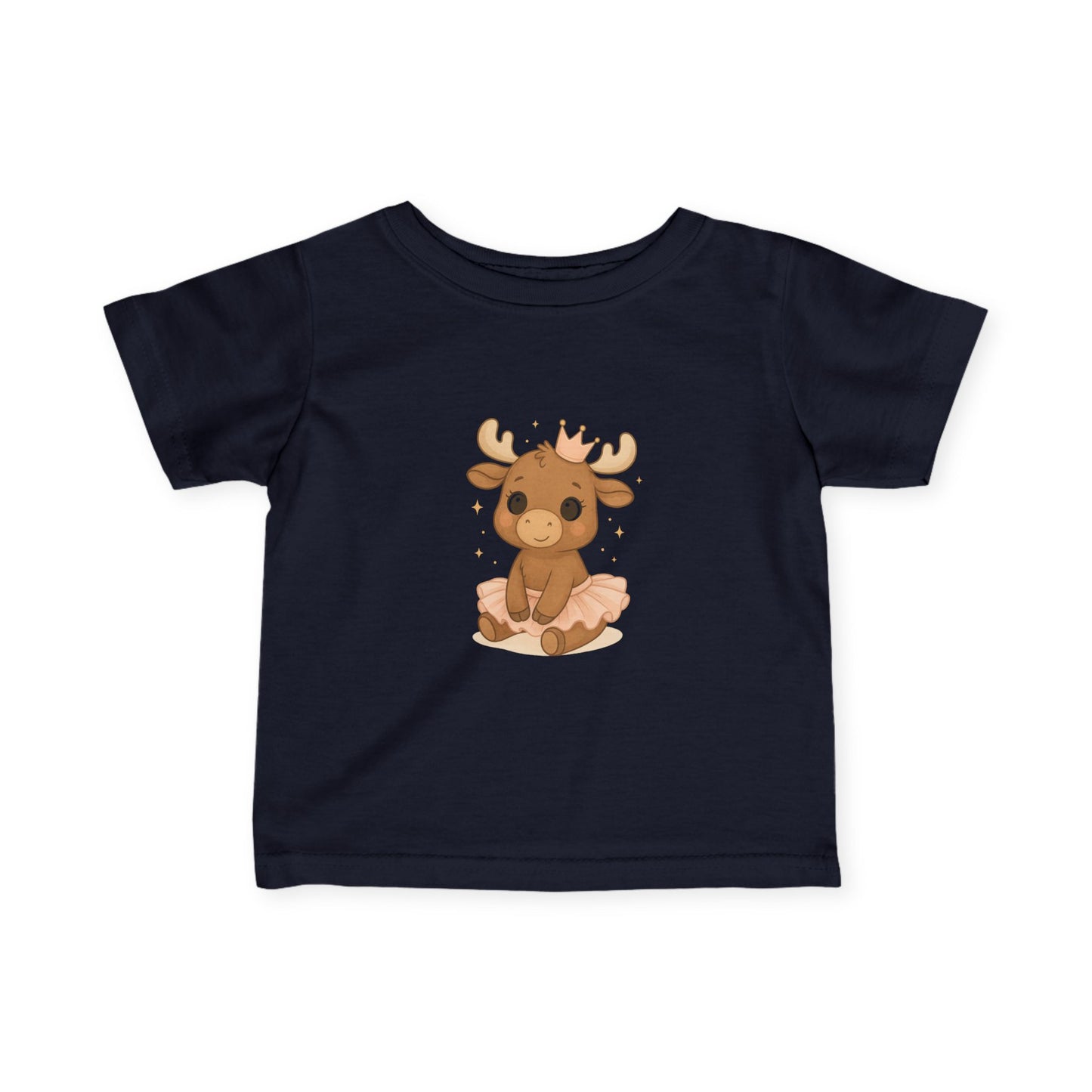 Cute Baby Moose Tee — Adorable Woodland Infant Shirt