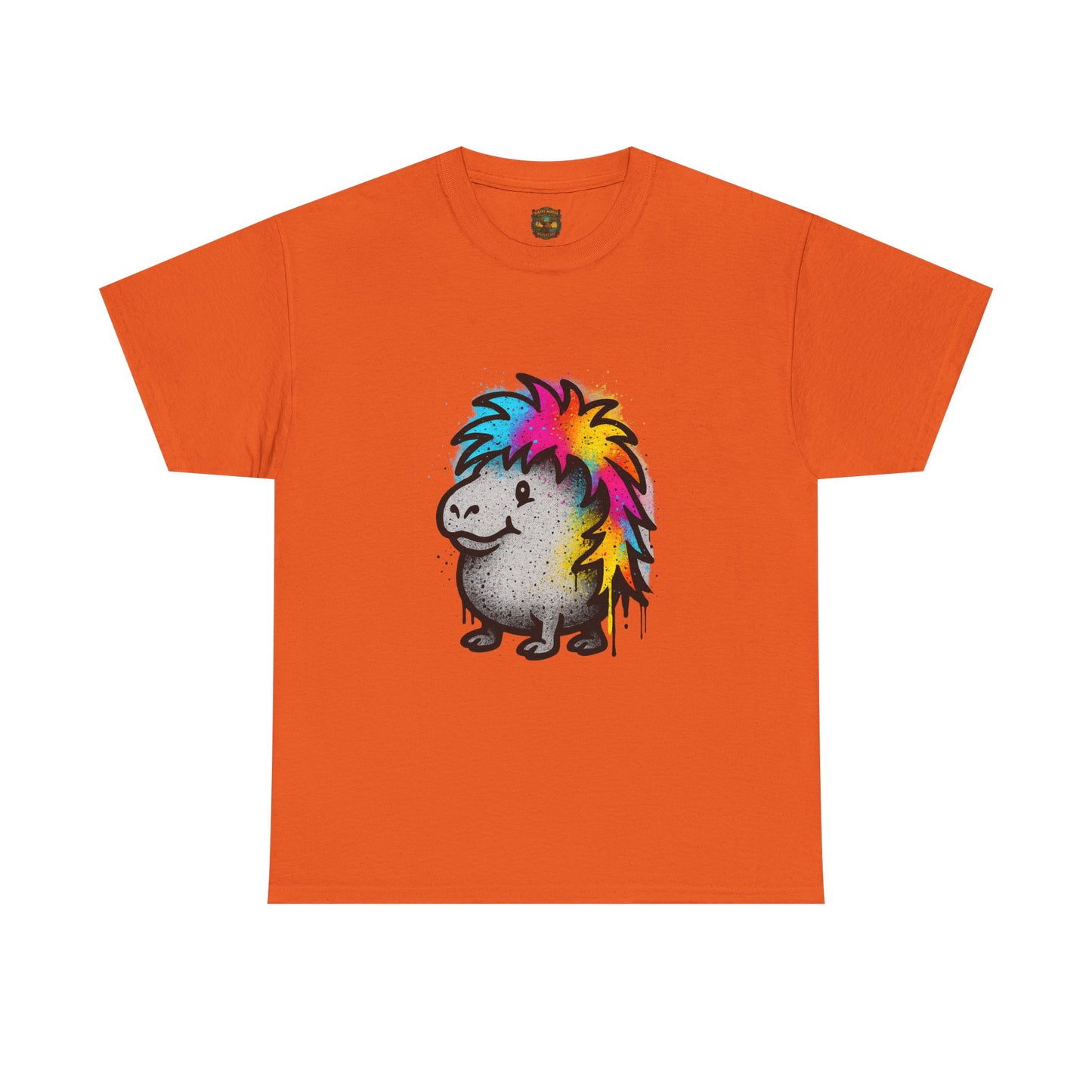 Rainbow Mohawk Quokka T-Shirt — Cute Colorful Quokka Tee
