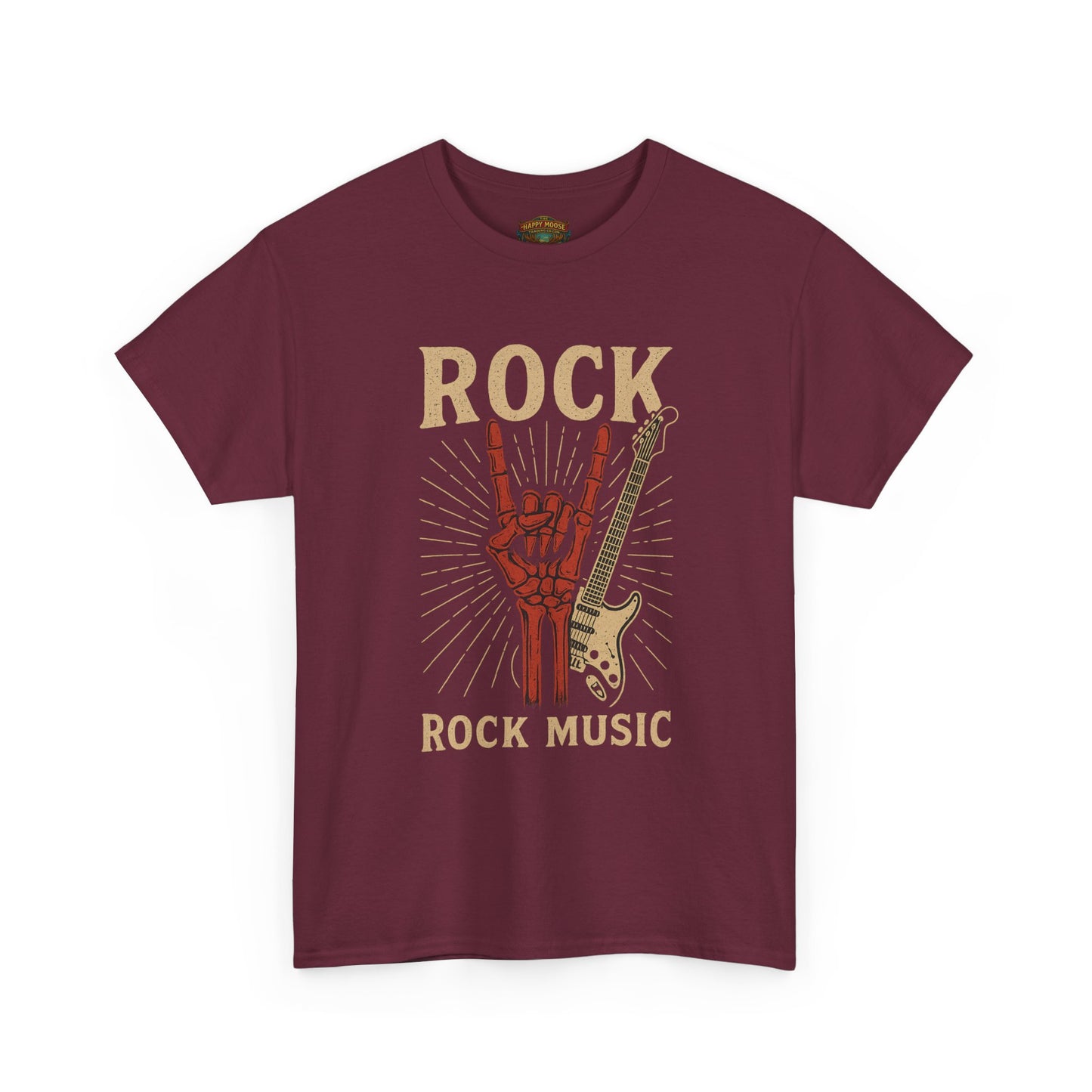 ROCK Graphic T-Shirt — Bold Minimalist Band Tee