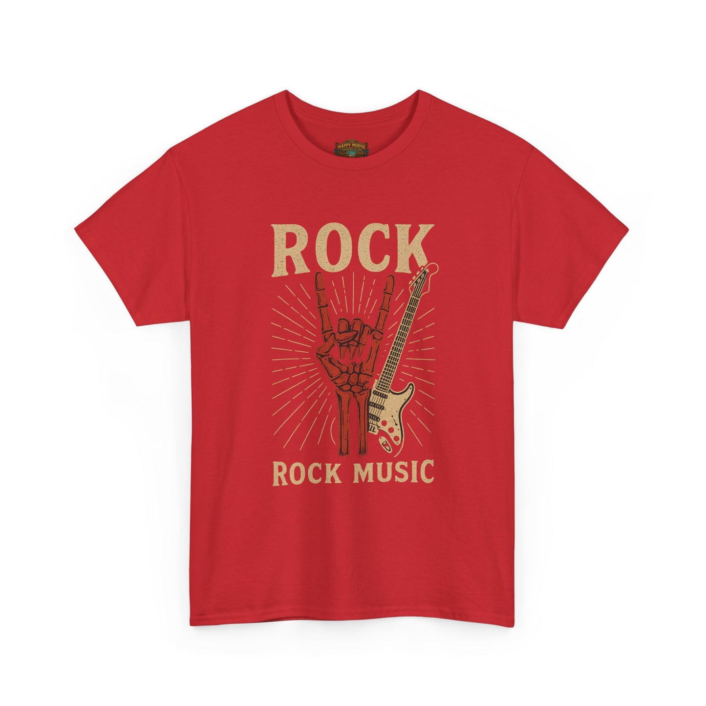ROCK Graphic T-Shirt — Bold Minimalist Band Tee