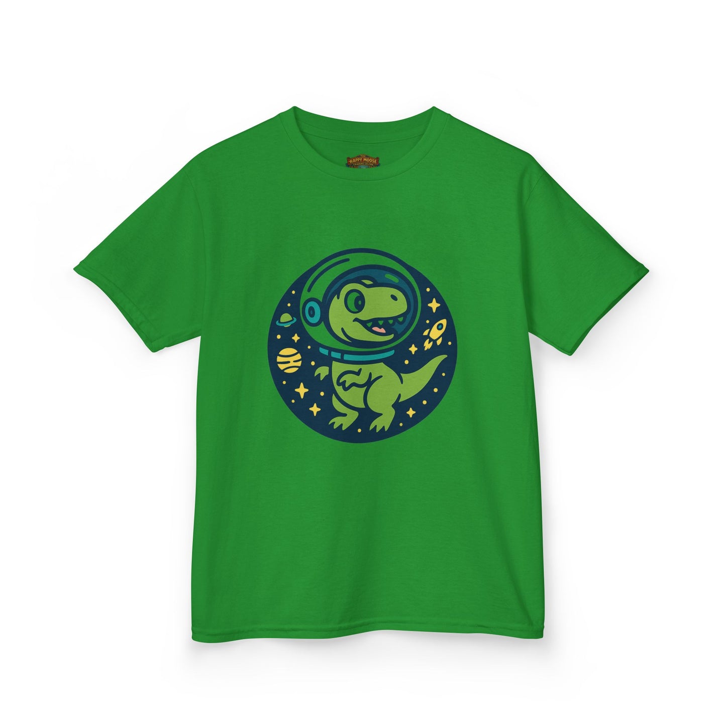 Kids Tee — Space Dino Astronaut Graphic