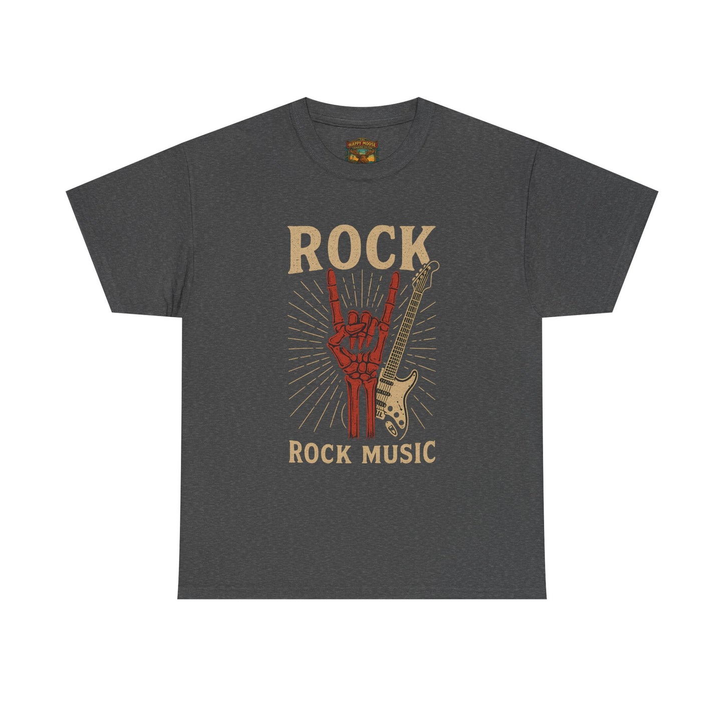 ROCK Graphic T-Shirt — Bold Minimalist Band Tee