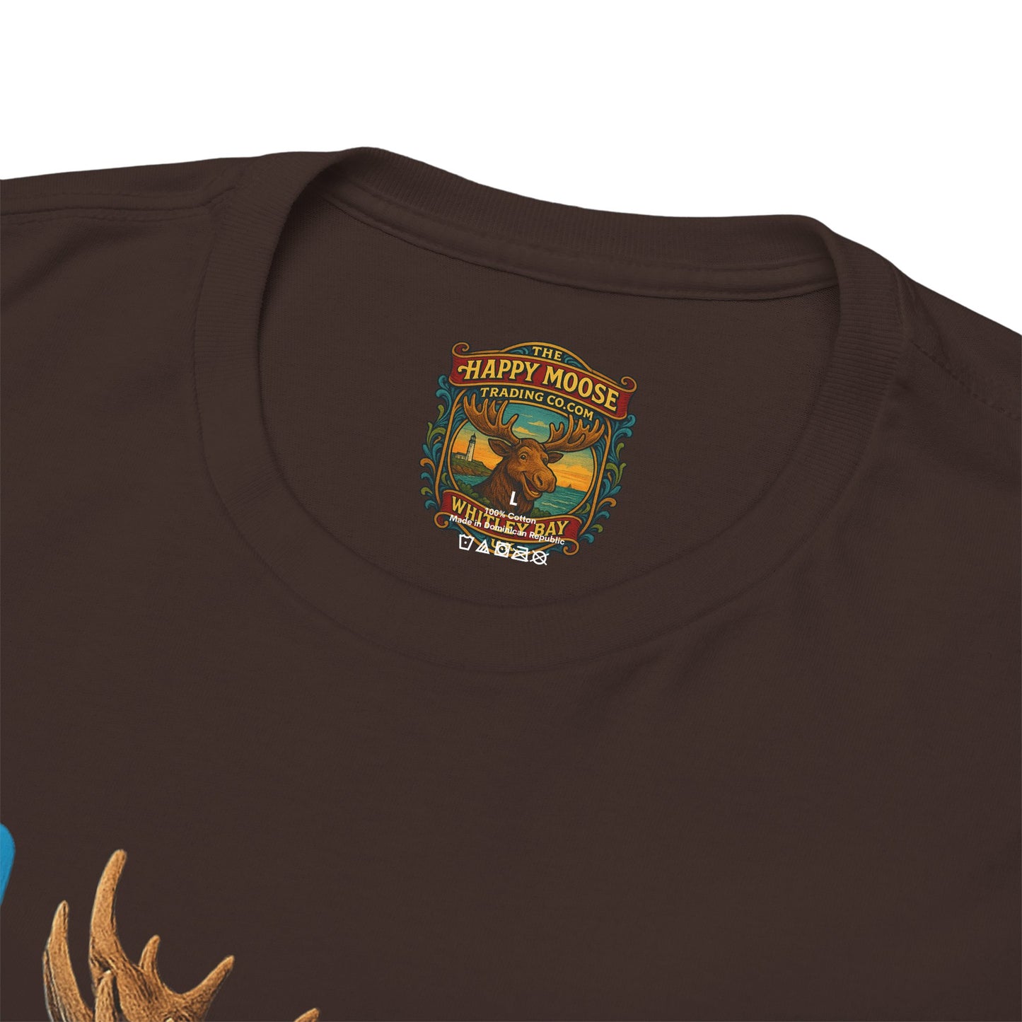 Moose Wars T‑Shirt — Funny Star Wars Inspired Moose with Lightsaber