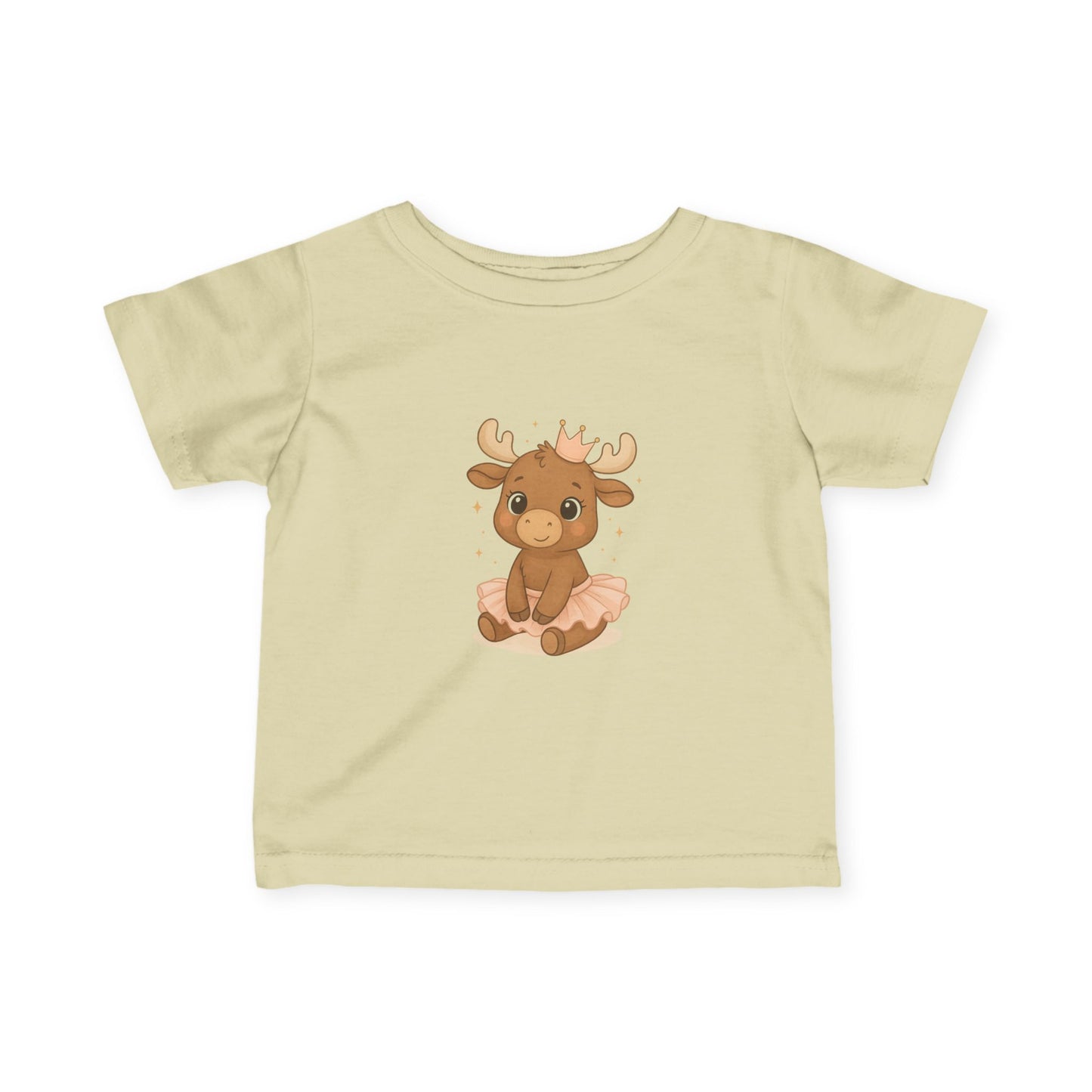 Cute Baby Moose Tee — Adorable Woodland Infant Shirt