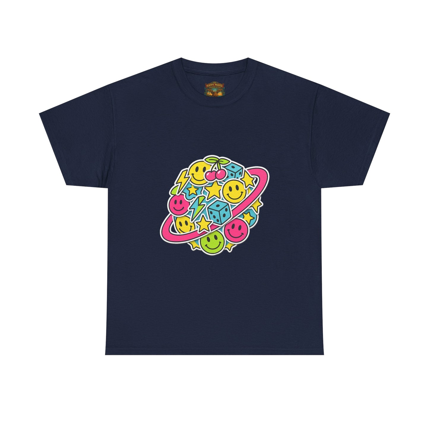 Emoji Planet T-Shirt | Cute Planet Emoji Graphic Tee