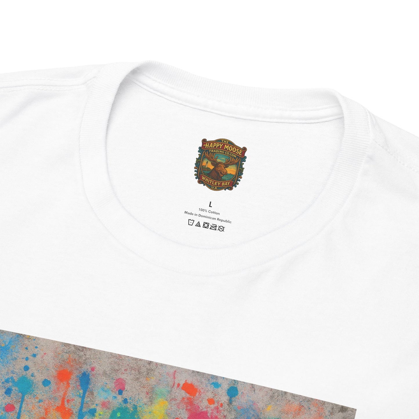 Psychedelic Highland Cow T-Shirt | Retro Rainbow Cow Art 8