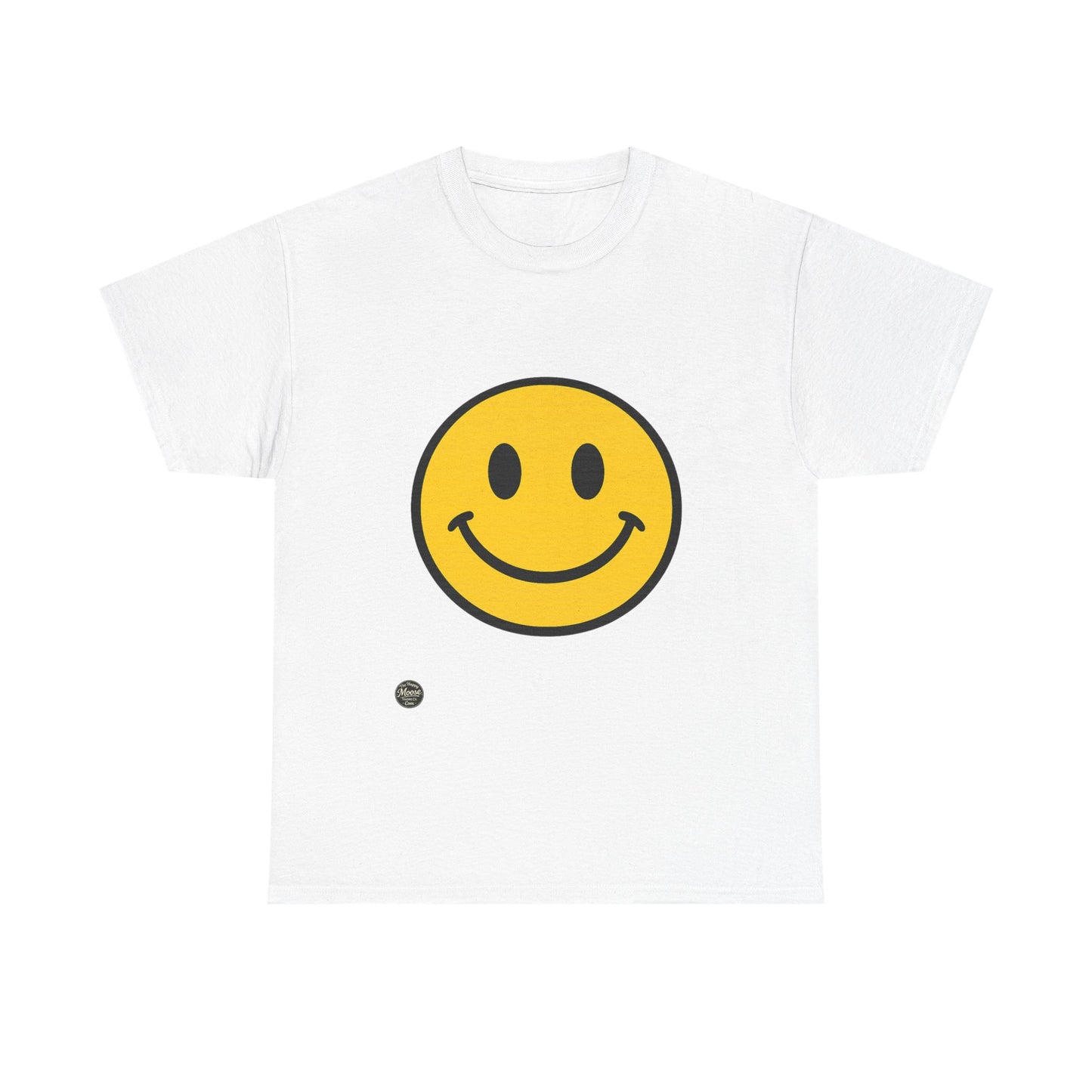 Smiley Face Graphic Tee — Retro Happy Emoji T-Shirt