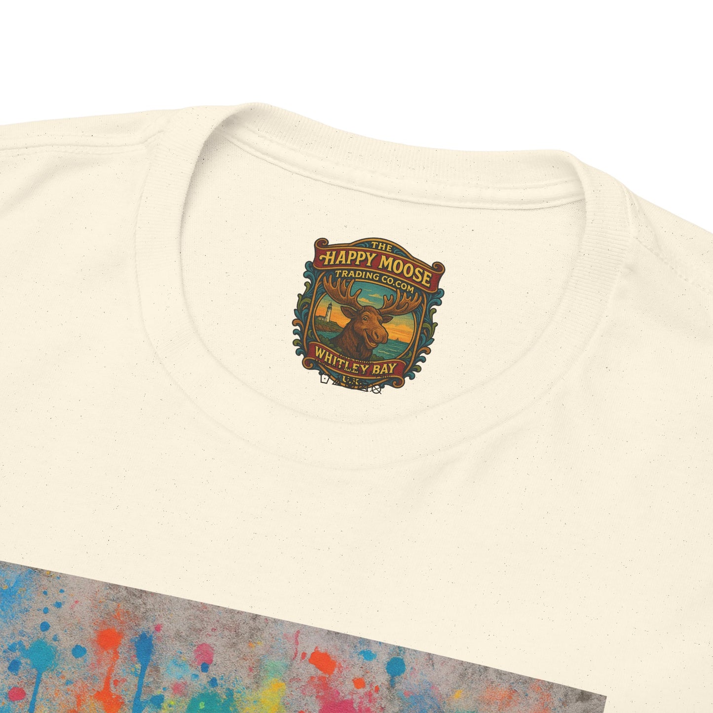 Psychedelic Highland Cow T-Shirt | Retro Rainbow Cow Art 8