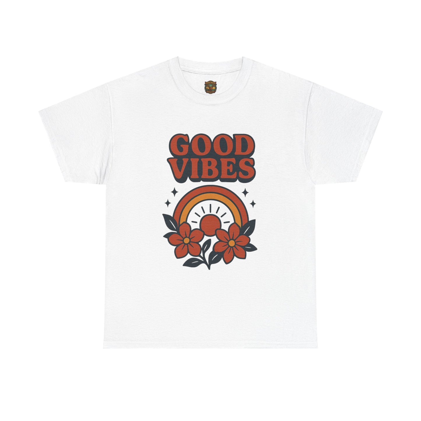 Good Vibes T-Shirt | Positive Typography Tee