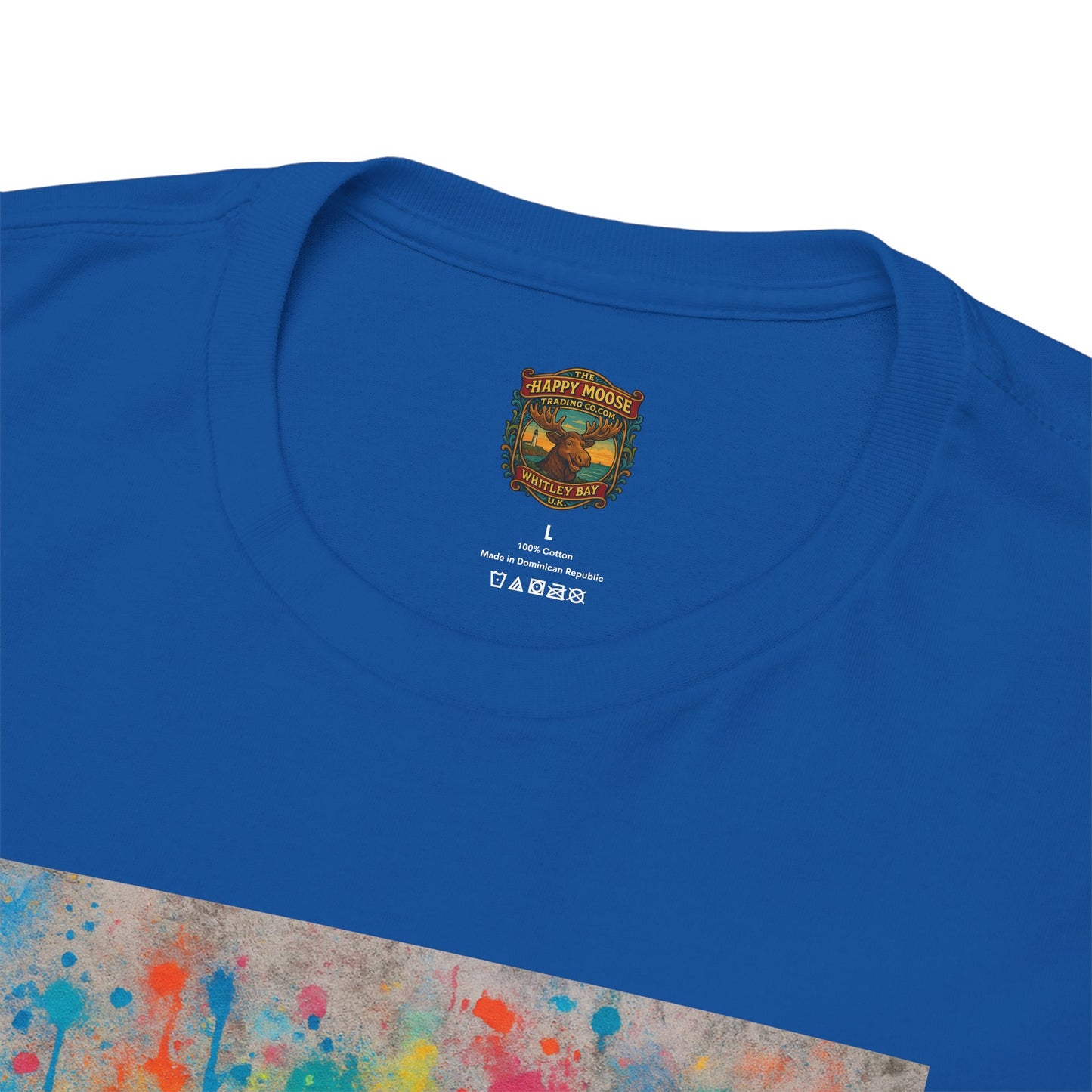 Psychedelic Highland Cow T-Shirt | Retro Rainbow Cow Art 8