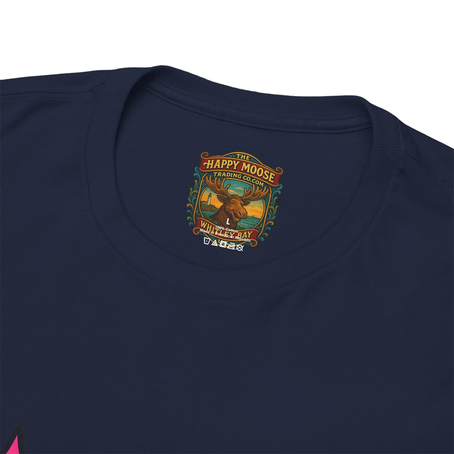 Smiley Drip Graphic Tee — Neon Melting Smiley Face T-Shirt