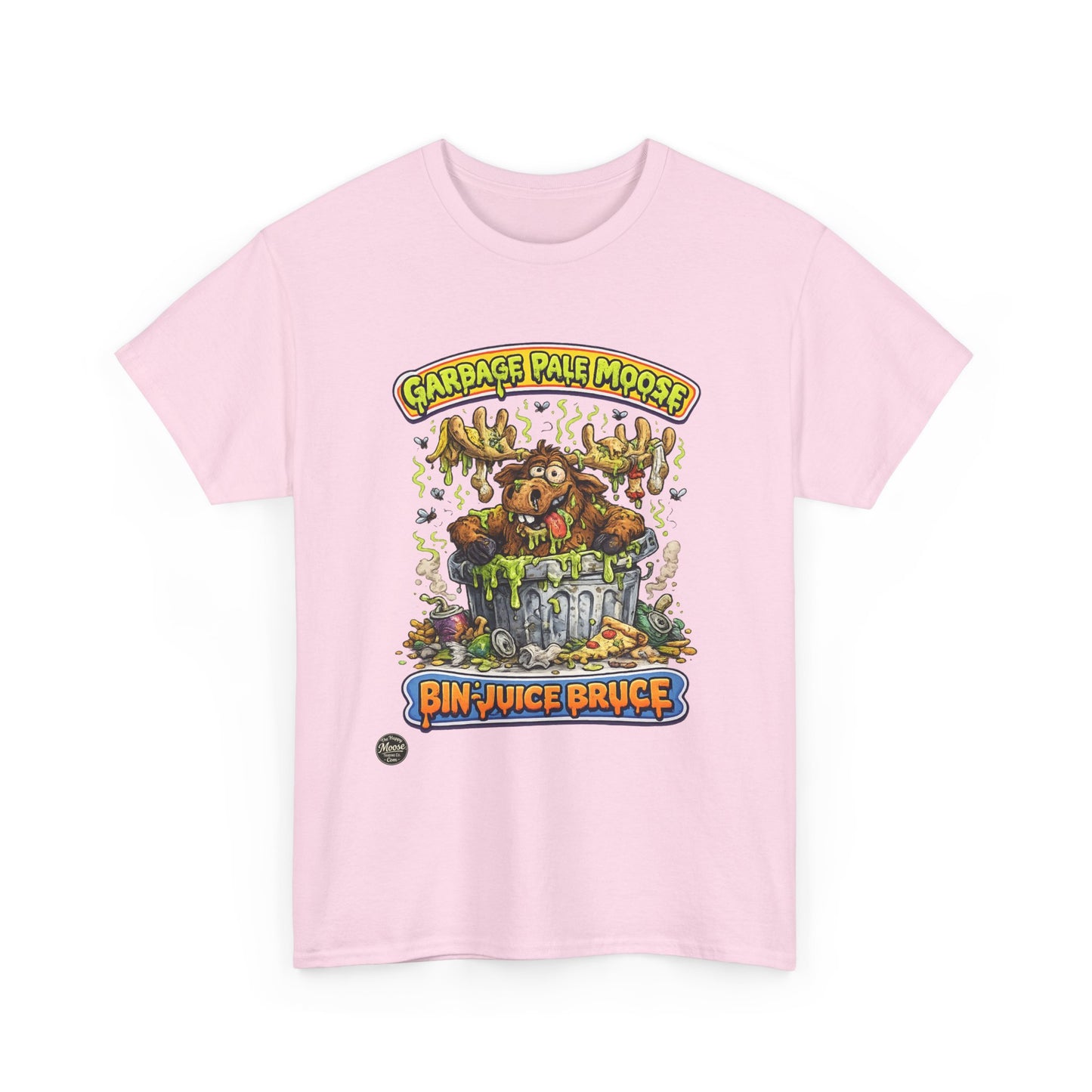 Bin Juice Bruce Garbage Pale Moose T-Shirt #G001