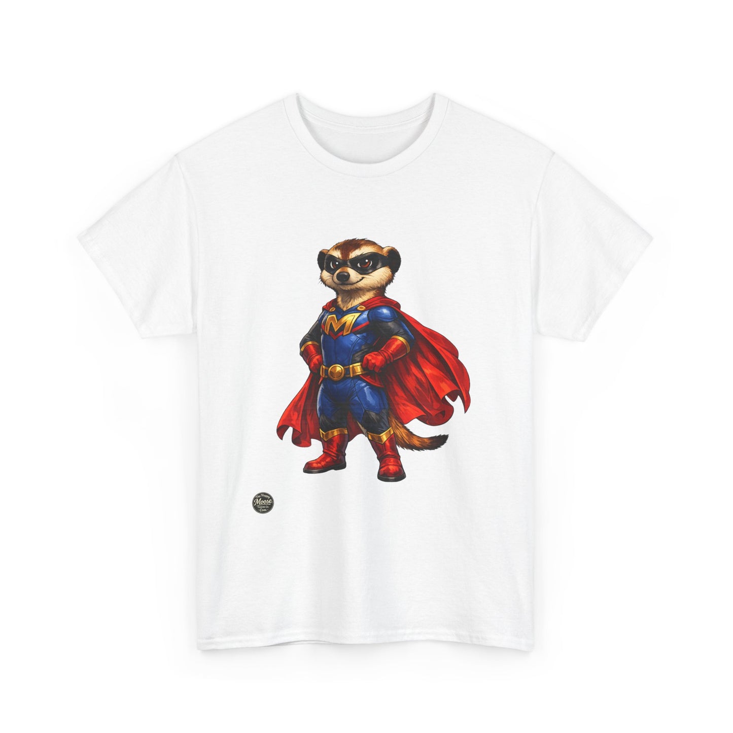 Super Meerkat T-Shirt — Cute Superhero Animal Tee