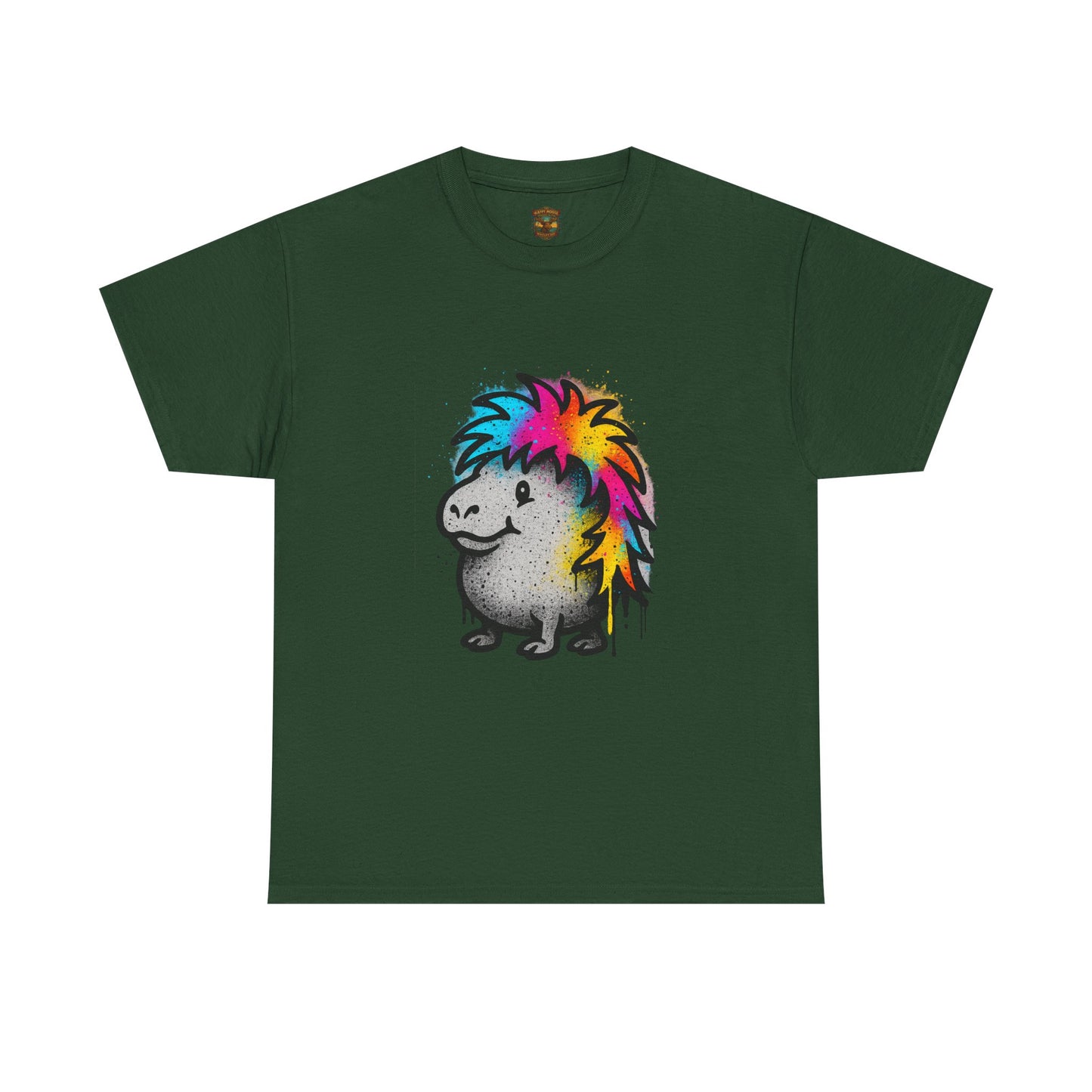 Rainbow Mohawk Quokka T-Shirt — Cute Colorful Quokka Tee