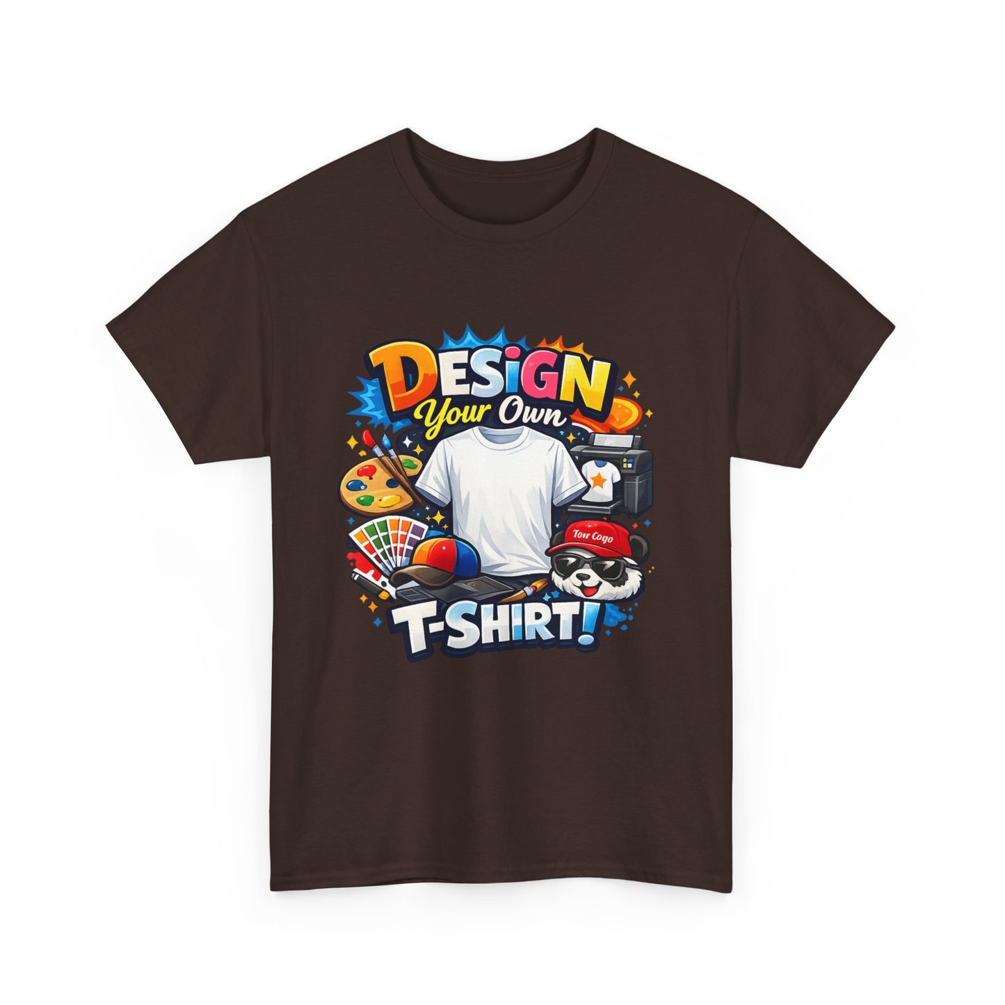 Custom 'Design Your Own' T-Shirt — Personalized Graphic Tee (Front Print)